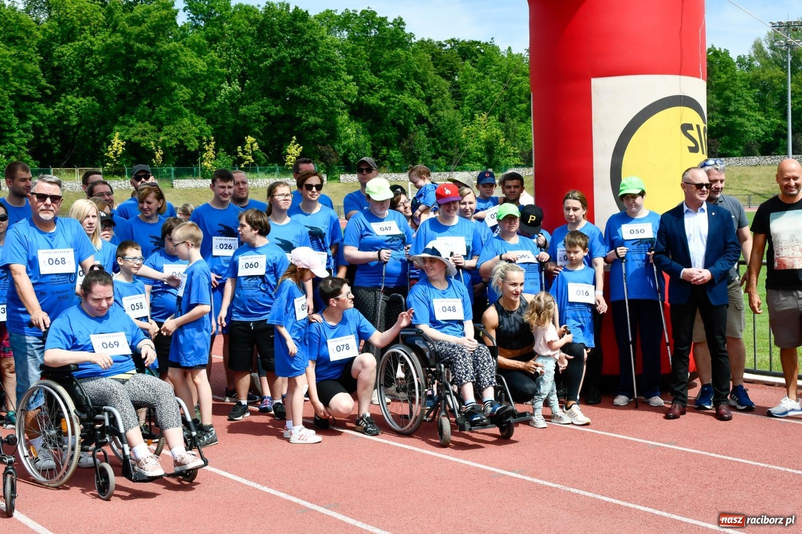 Zdjęcie w galerii na portalu naszraciborz.pl: IX Raciborski Bieg Bez Barier [FOTO i WIDEO] wiadomości z regionu