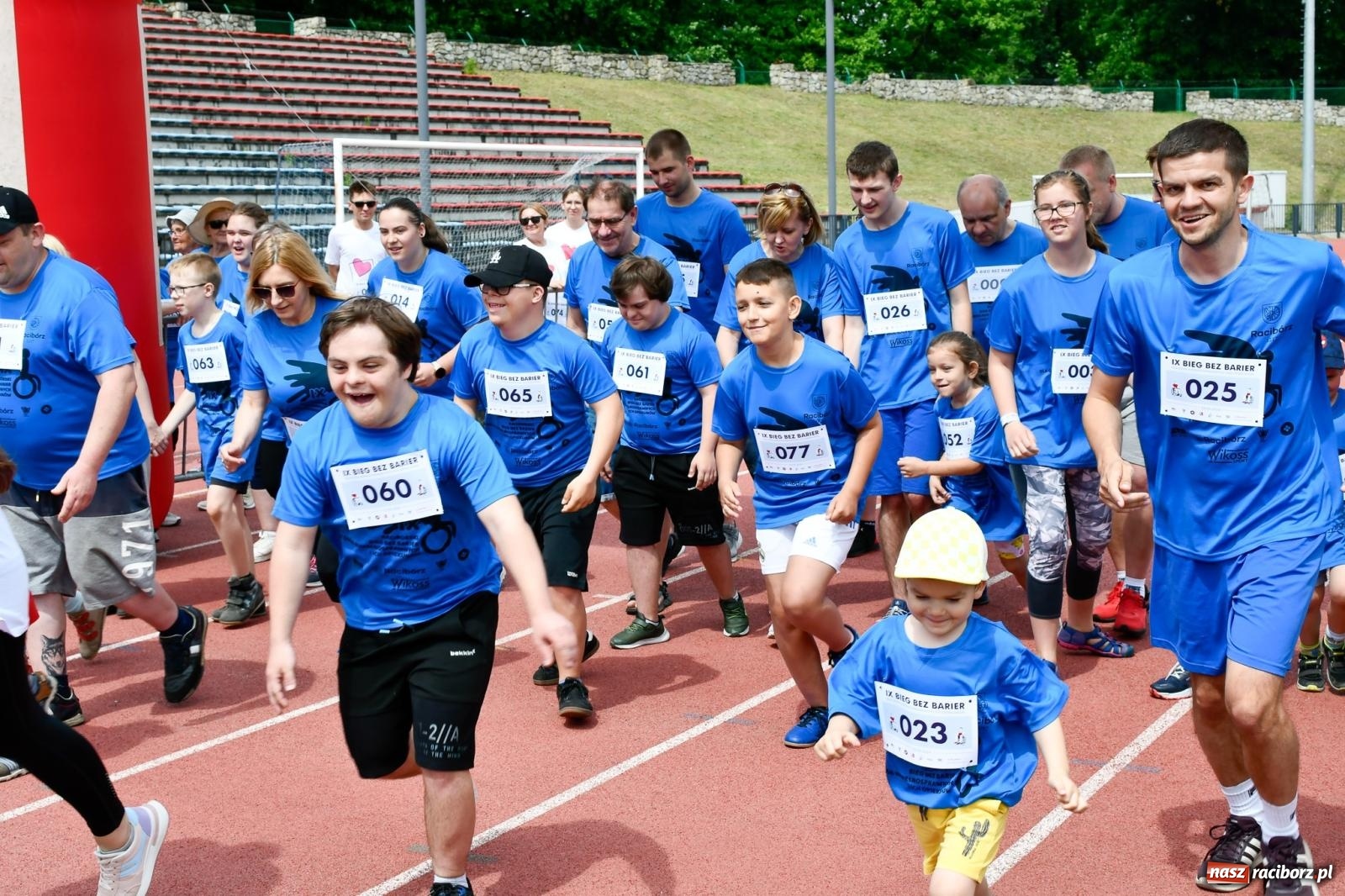 Zdjęcie w galerii na portalu naszraciborz.pl: IX Raciborski Bieg Bez Barier [FOTO i WIDEO] wiadomości z regionu