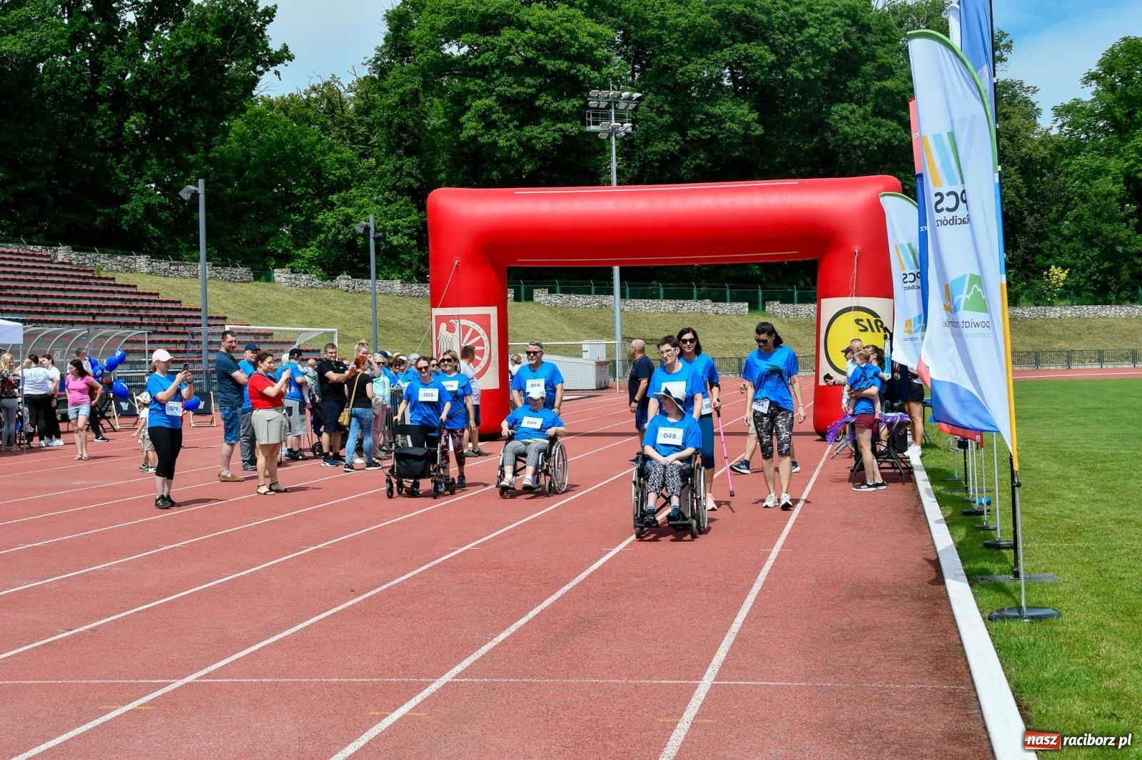 Zdjęcie w galerii na portalu naszraciborz.pl: IX Raciborski Bieg Bez Barier [FOTO i WIDEO] wiadomości z regionu