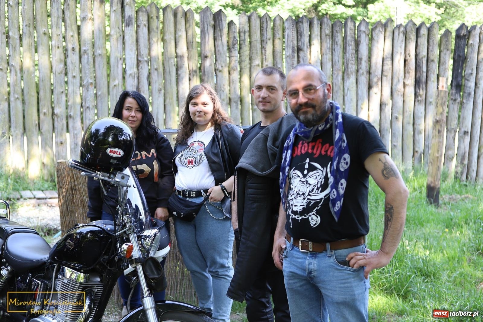 Zdjęcie w galerii na portalu naszraciborz.pl: Wojowie na jednośladach, czyli I Spotkanie Motocyklowe w Raciborskim Grodzie wiadomości z regionu