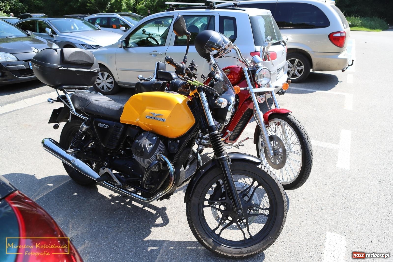 Zdjęcie w galerii na portalu naszraciborz.pl: Wojowie na jednośladach, czyli I Spotkanie Motocyklowe w Raciborskim Grodzie wiadomości z regionu