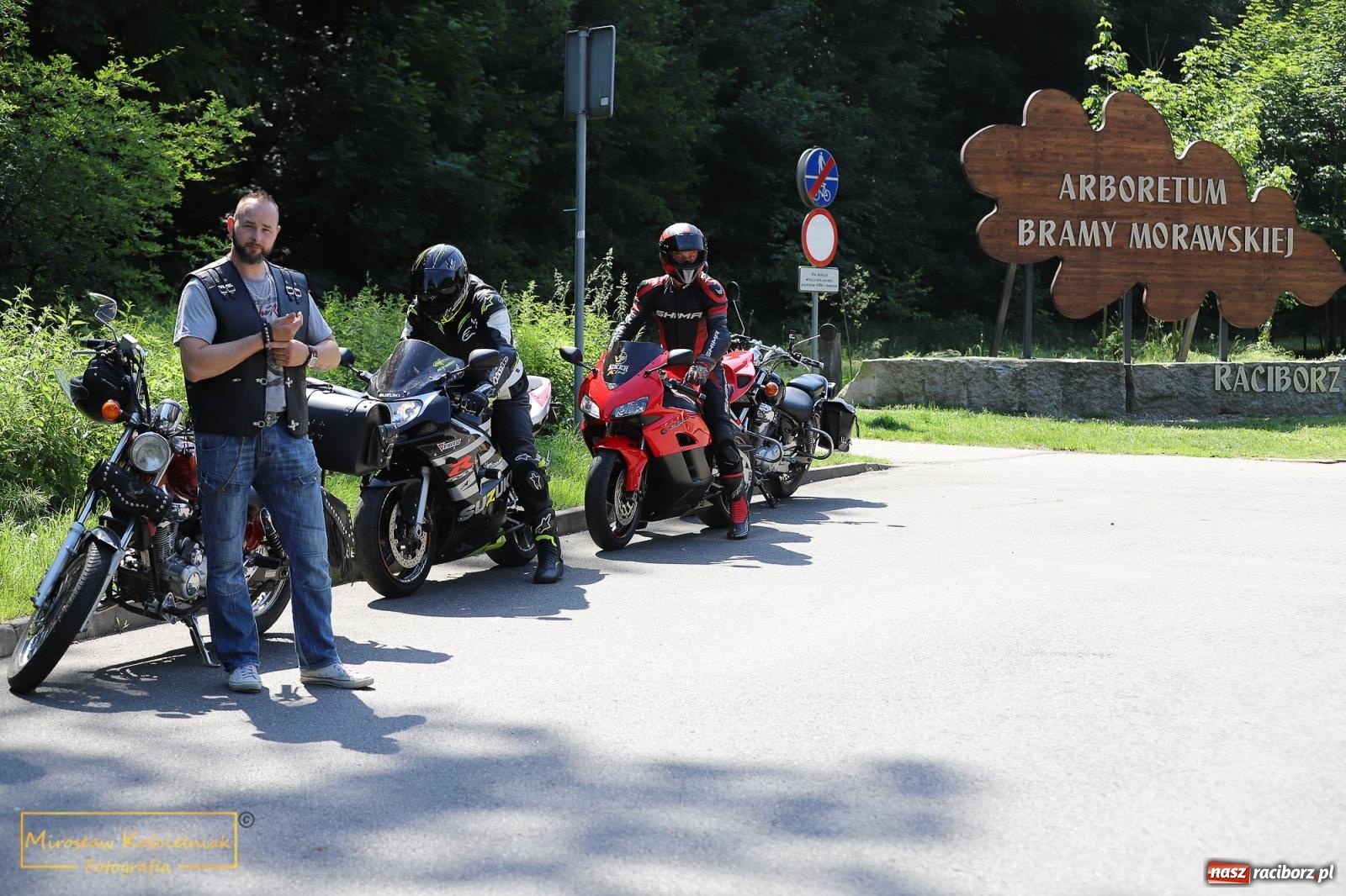Zdjęcie w galerii na portalu naszraciborz.pl: Wojowie na jednośladach, czyli I Spotkanie Motocyklowe w Raciborskim Grodzie wiadomości z regionu
