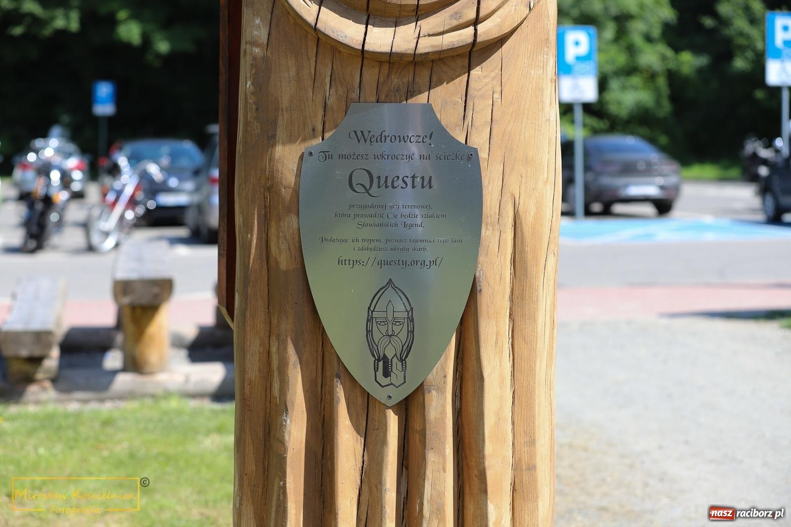 Zdjęcie w galerii na portalu naszraciborz.pl: Wojowie na jednośladach, czyli I Spotkanie Motocyklowe w Raciborskim Grodzie wiadomości z regionu