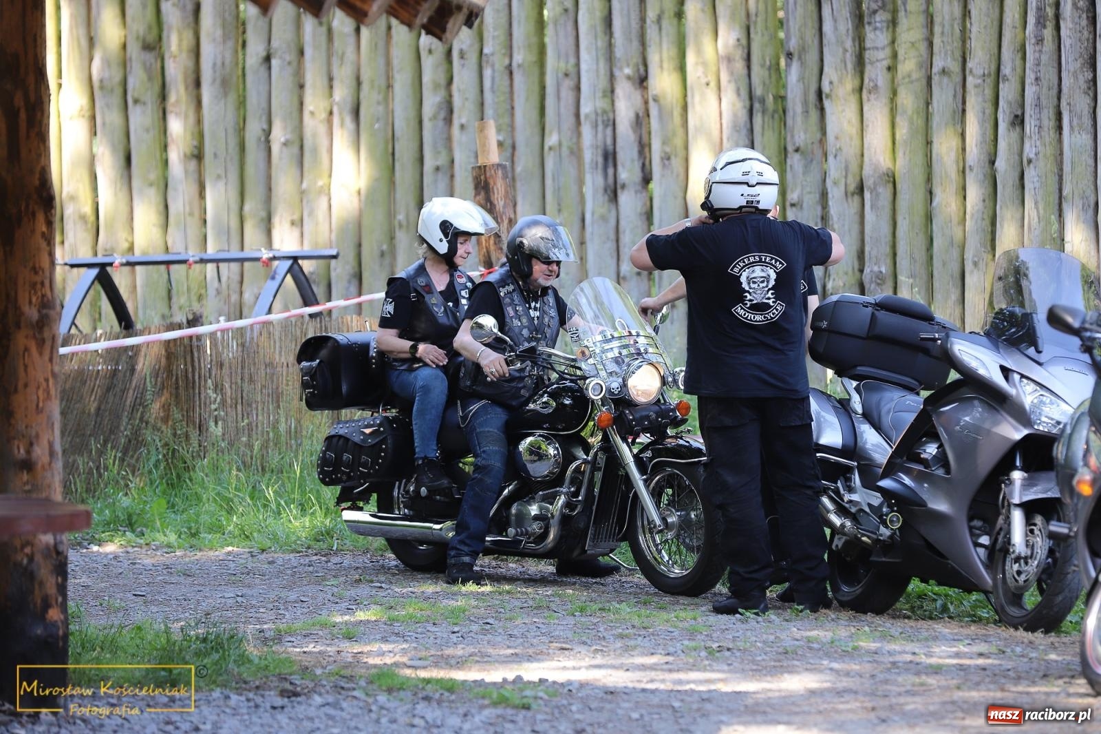 Zdjęcie w galerii na portalu naszraciborz.pl: Wojowie na jednośladach, czyli I Spotkanie Motocyklowe w Raciborskim Grodzie wiadomości z regionu