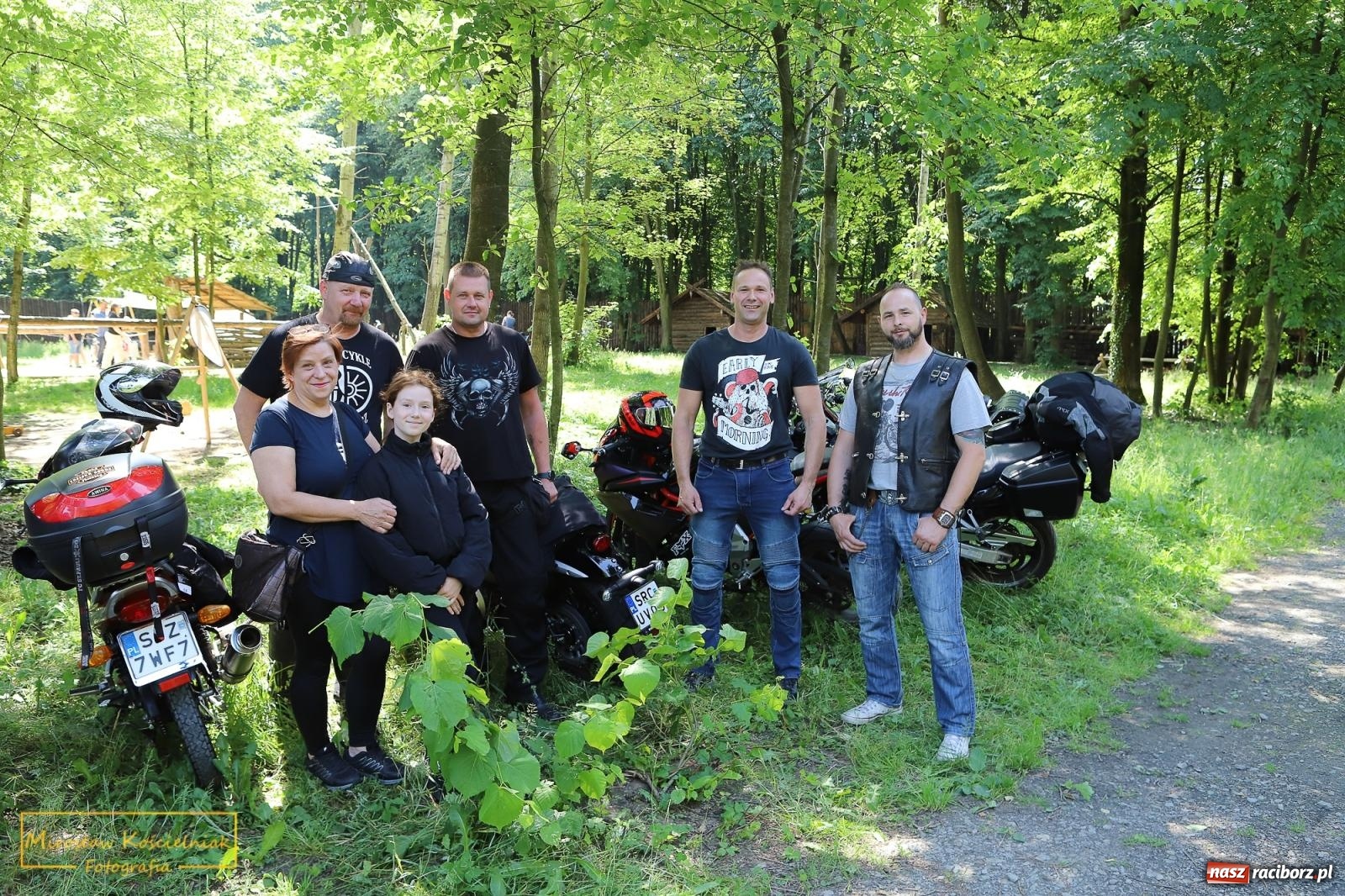 Zdjęcie w galerii na portalu naszraciborz.pl: Wojowie na jednośladach, czyli I Spotkanie Motocyklowe w Raciborskim Grodzie wiadomości z regionu