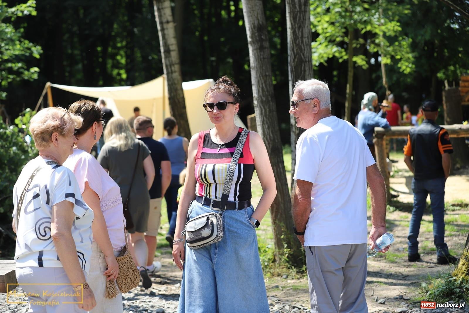 Zdjęcie w galerii na portalu naszraciborz.pl: Wojowie na jednośladach, czyli I Spotkanie Motocyklowe w Raciborskim Grodzie wiadomości z regionu