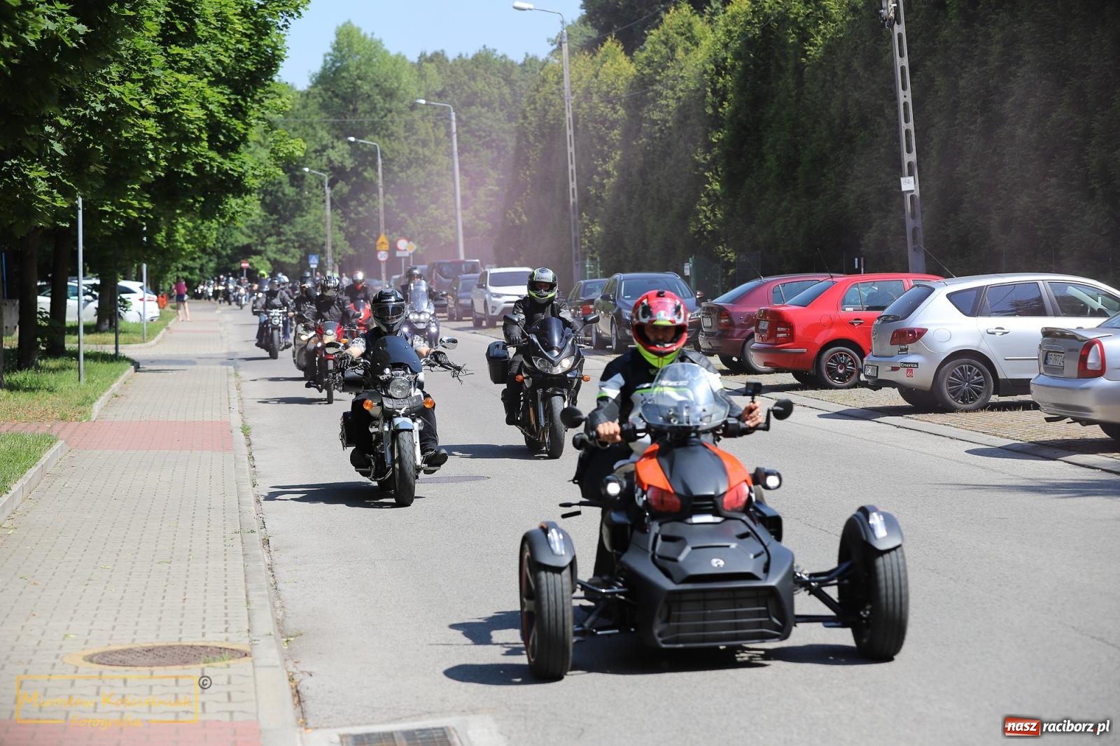 Zdjęcie w galerii na portalu naszraciborz.pl: Wojowie na jednośladach, czyli I Spotkanie Motocyklowe w Raciborskim Grodzie wiadomości z regionu