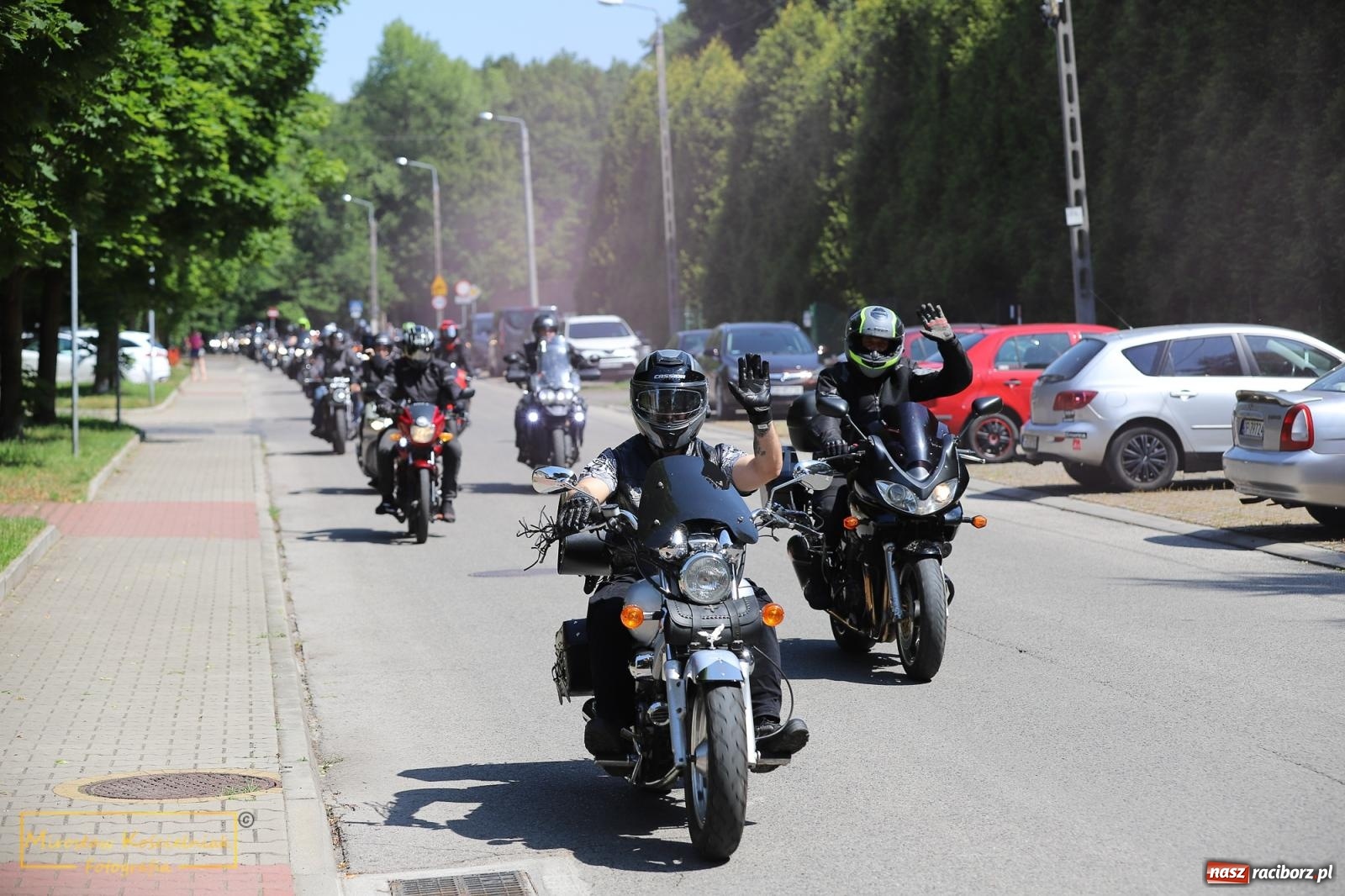 Zdjęcie w galerii na portalu naszraciborz.pl: Wojowie na jednośladach, czyli I Spotkanie Motocyklowe w Raciborskim Grodzie wiadomości z regionu