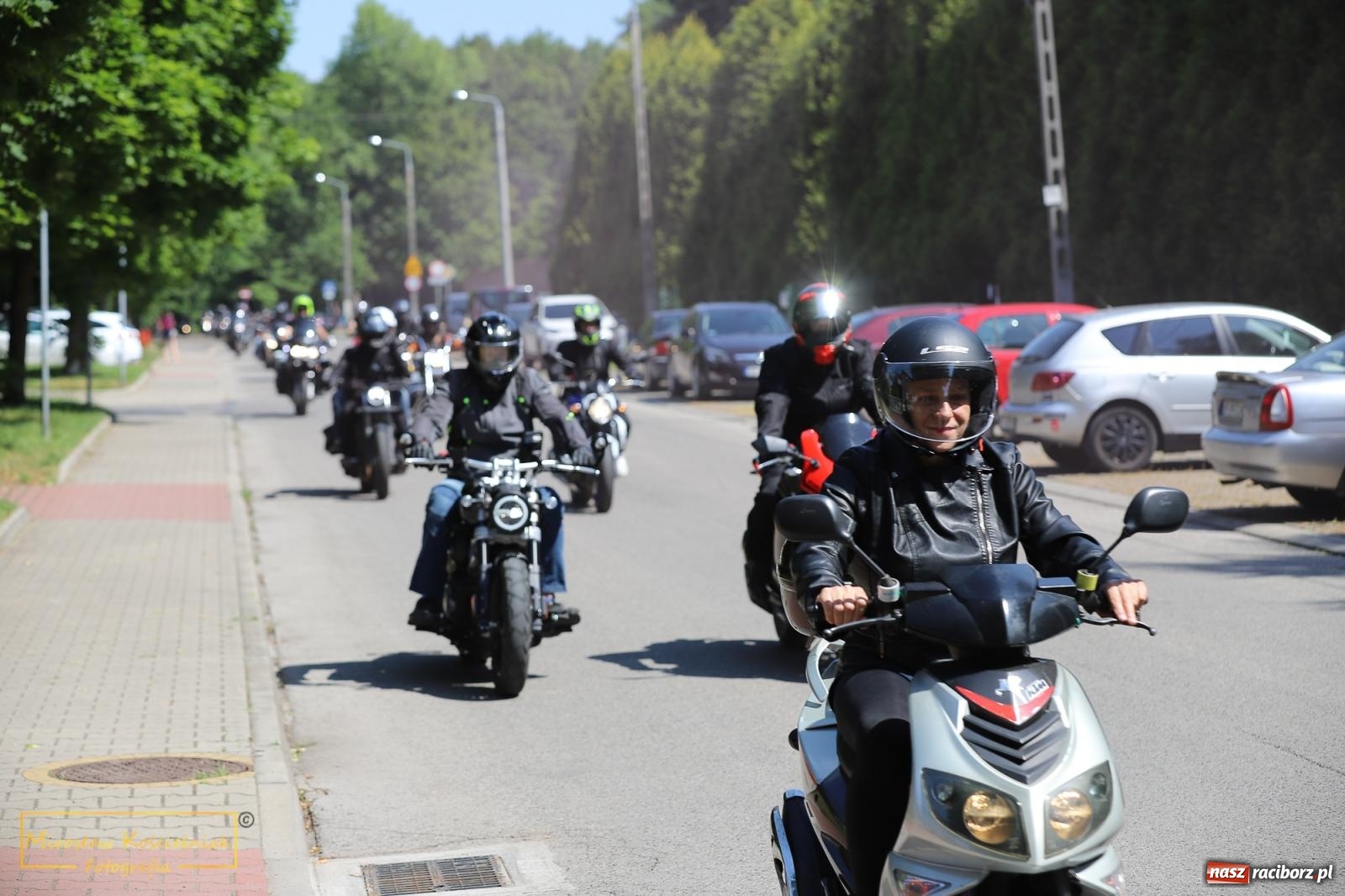 Zdjęcie w galerii na portalu naszraciborz.pl: Wojowie na jednośladach, czyli I Spotkanie Motocyklowe w Raciborskim Grodzie wiadomości z regionu