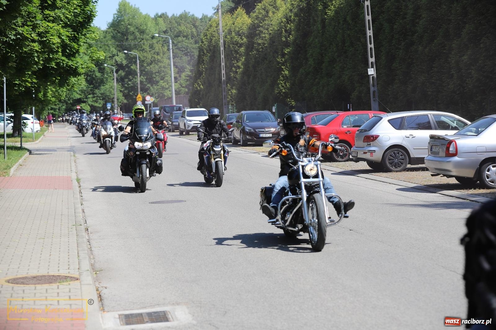 Zdjęcie w galerii na portalu naszraciborz.pl: Wojowie na jednośladach, czyli I Spotkanie Motocyklowe w Raciborskim Grodzie wiadomości z regionu