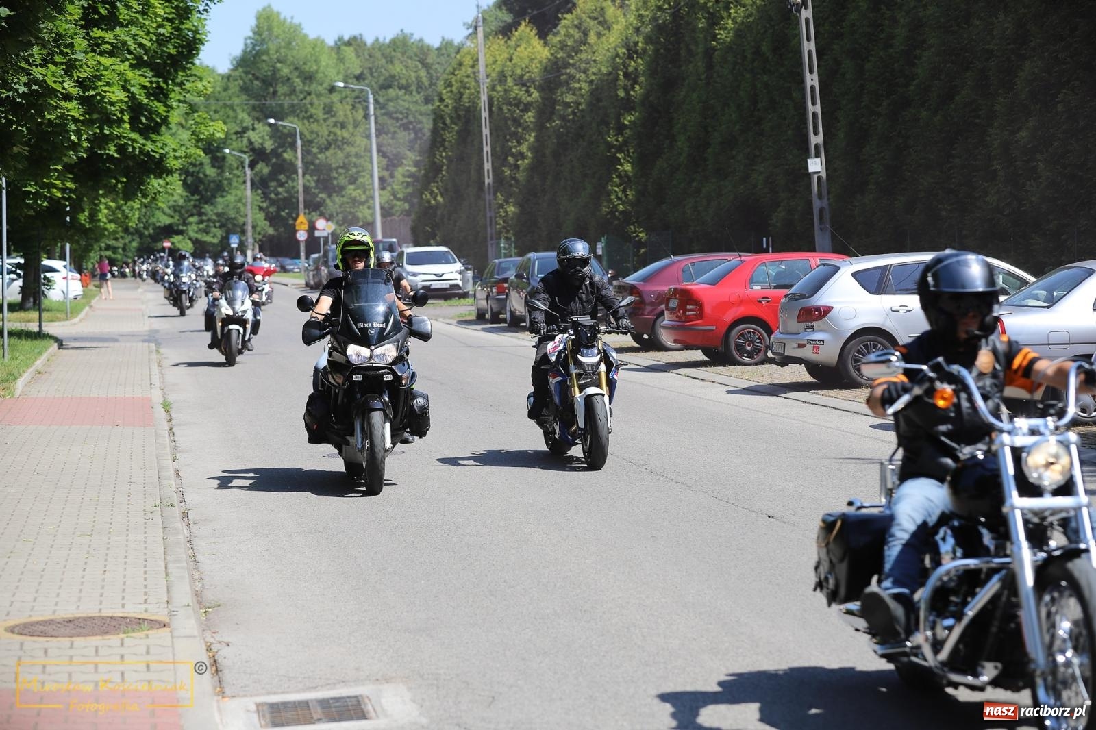 Zdjęcie w galerii na portalu naszraciborz.pl: Wojowie na jednośladach, czyli I Spotkanie Motocyklowe w Raciborskim Grodzie wiadomości z regionu