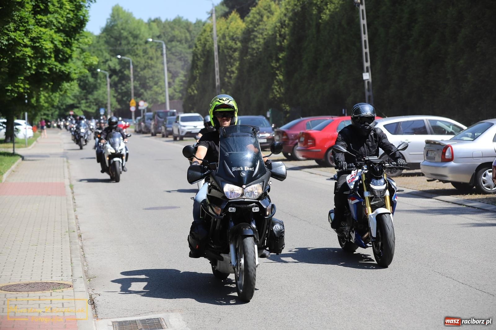 Zdjęcie w galerii na portalu naszraciborz.pl: Wojowie na jednośladach, czyli I Spotkanie Motocyklowe w Raciborskim Grodzie wiadomości z regionu