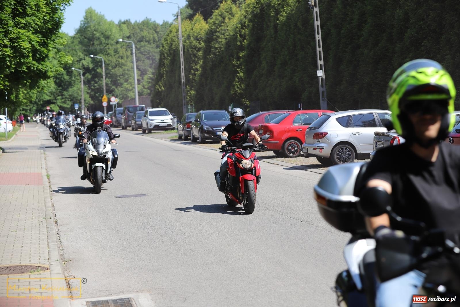 Zdjęcie w galerii na portalu naszraciborz.pl: Wojowie na jednośladach, czyli I Spotkanie Motocyklowe w Raciborskim Grodzie wiadomości z regionu