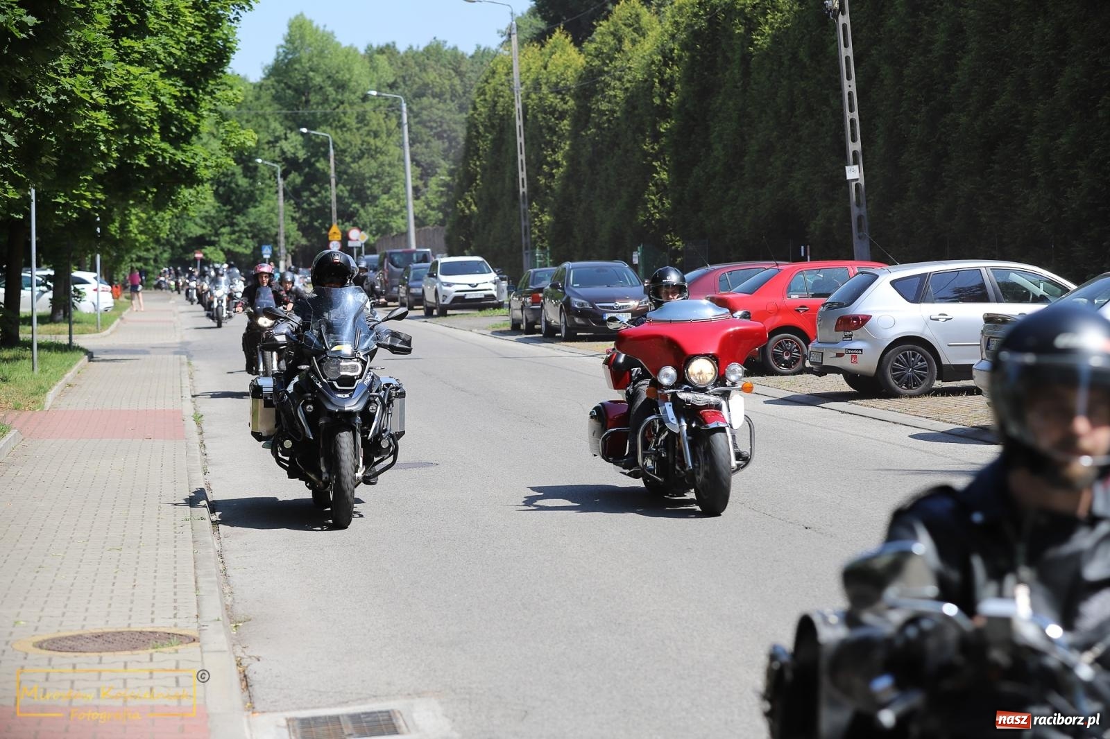 Zdjęcie w galerii na portalu naszraciborz.pl: Wojowie na jednośladach, czyli I Spotkanie Motocyklowe w Raciborskim Grodzie wiadomości z regionu