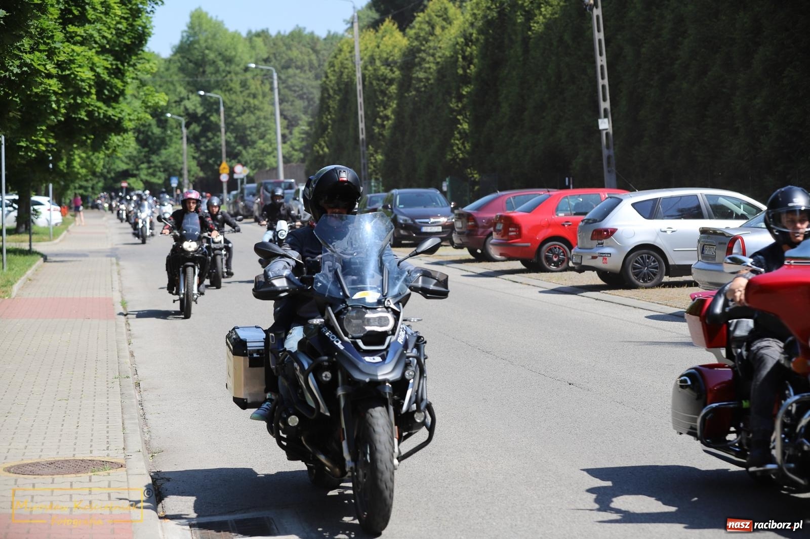 Zdjęcie w galerii na portalu naszraciborz.pl: Wojowie na jednośladach, czyli I Spotkanie Motocyklowe w Raciborskim Grodzie wiadomości z regionu