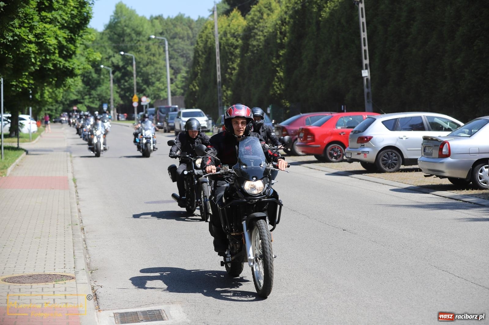 Zdjęcie w galerii na portalu naszraciborz.pl: Wojowie na jednośladach, czyli I Spotkanie Motocyklowe w Raciborskim Grodzie wiadomości z regionu