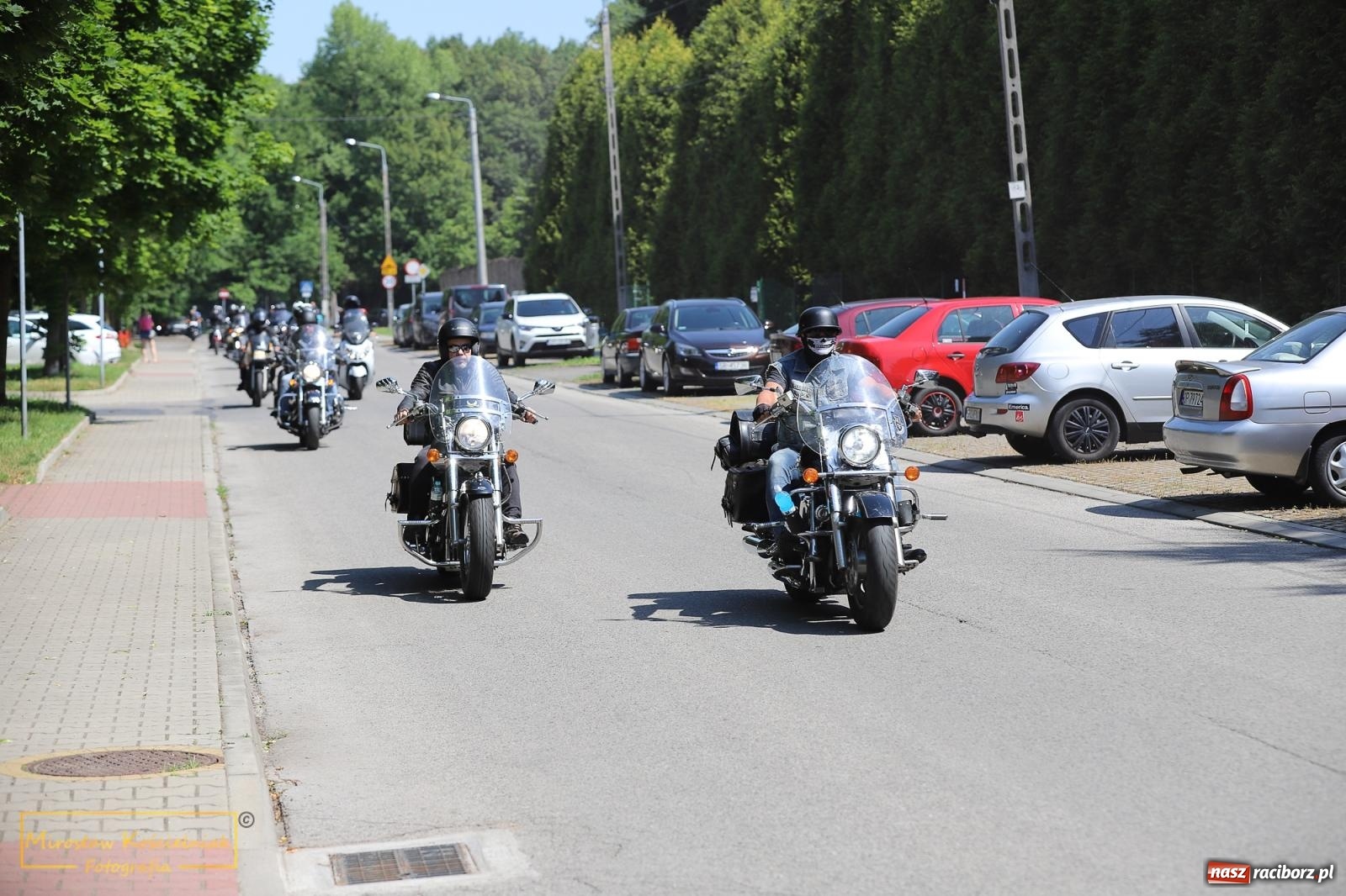 Zdjęcie w galerii na portalu naszraciborz.pl: Wojowie na jednośladach, czyli I Spotkanie Motocyklowe w Raciborskim Grodzie wiadomości z regionu