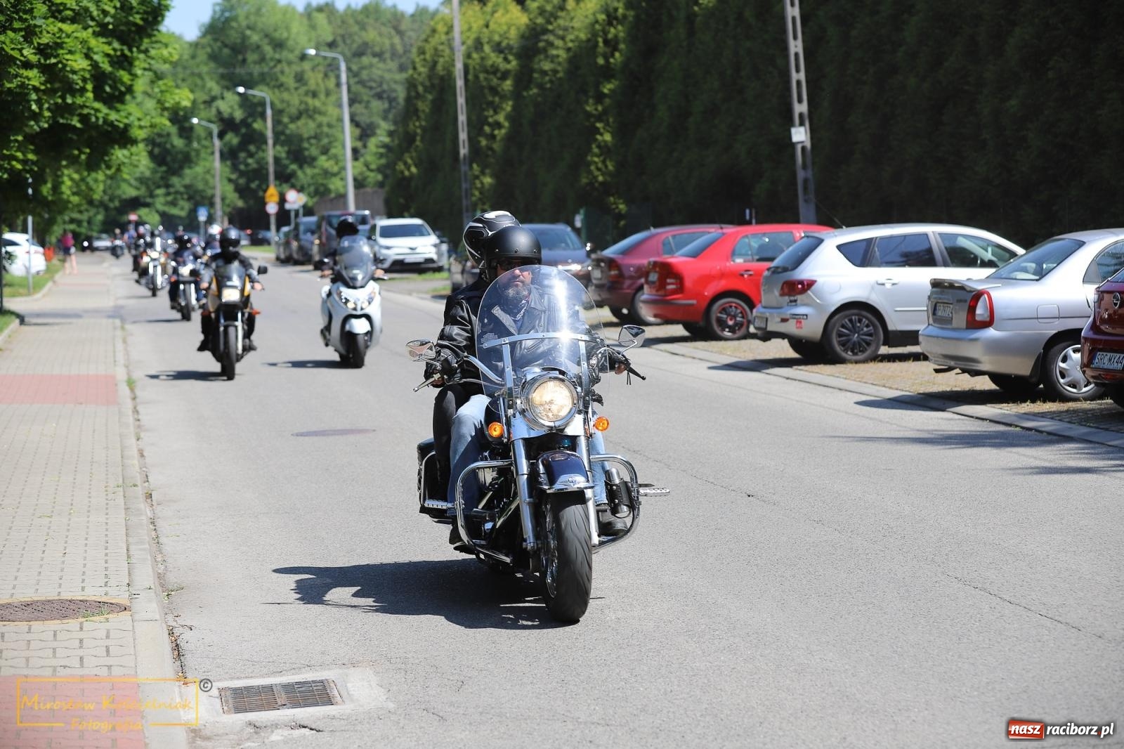 Zdjęcie w galerii na portalu naszraciborz.pl: Wojowie na jednośladach, czyli I Spotkanie Motocyklowe w Raciborskim Grodzie wiadomości z regionu