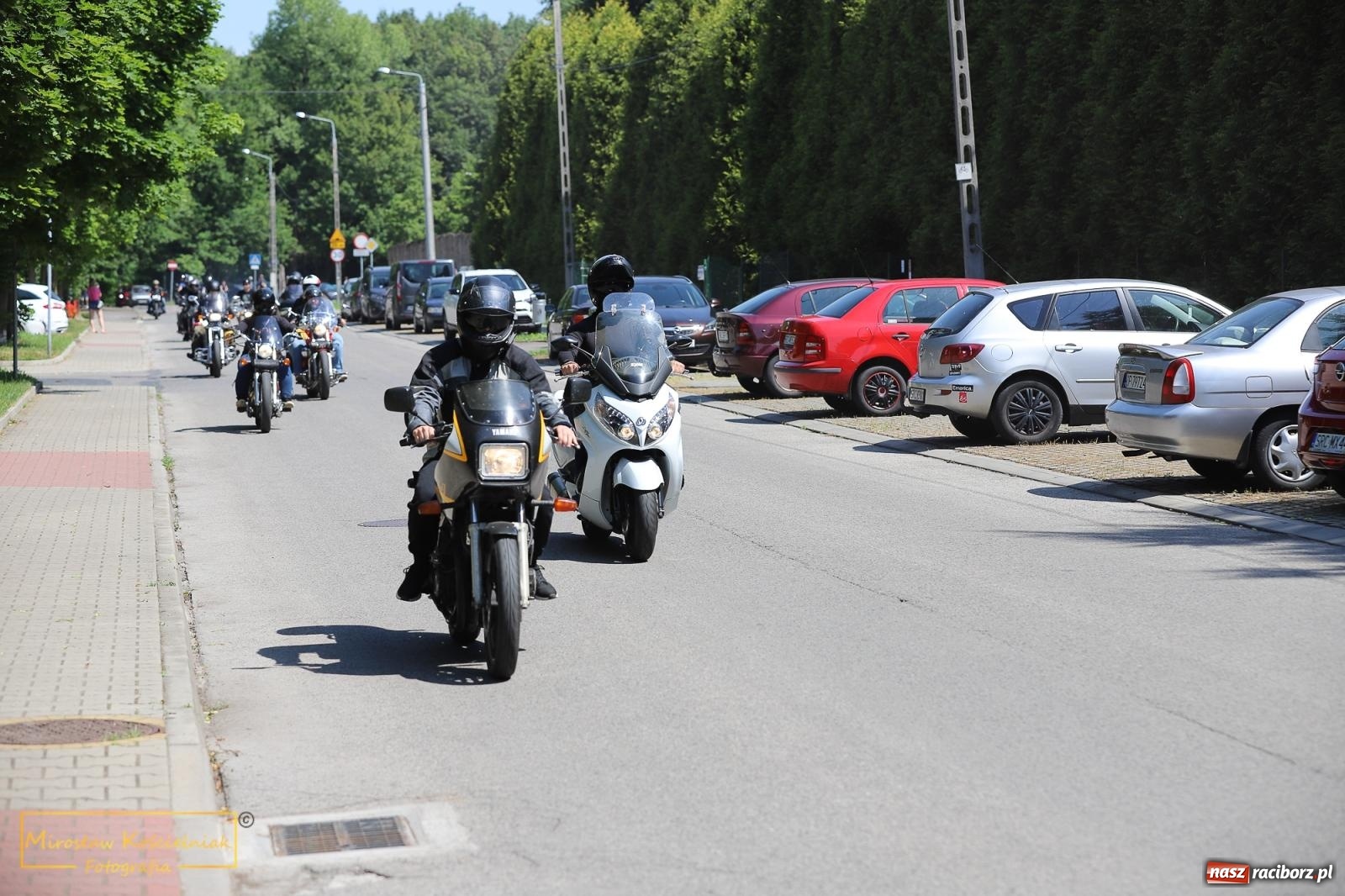 Zdjęcie w galerii na portalu naszraciborz.pl: Wojowie na jednośladach, czyli I Spotkanie Motocyklowe w Raciborskim Grodzie wiadomości z regionu