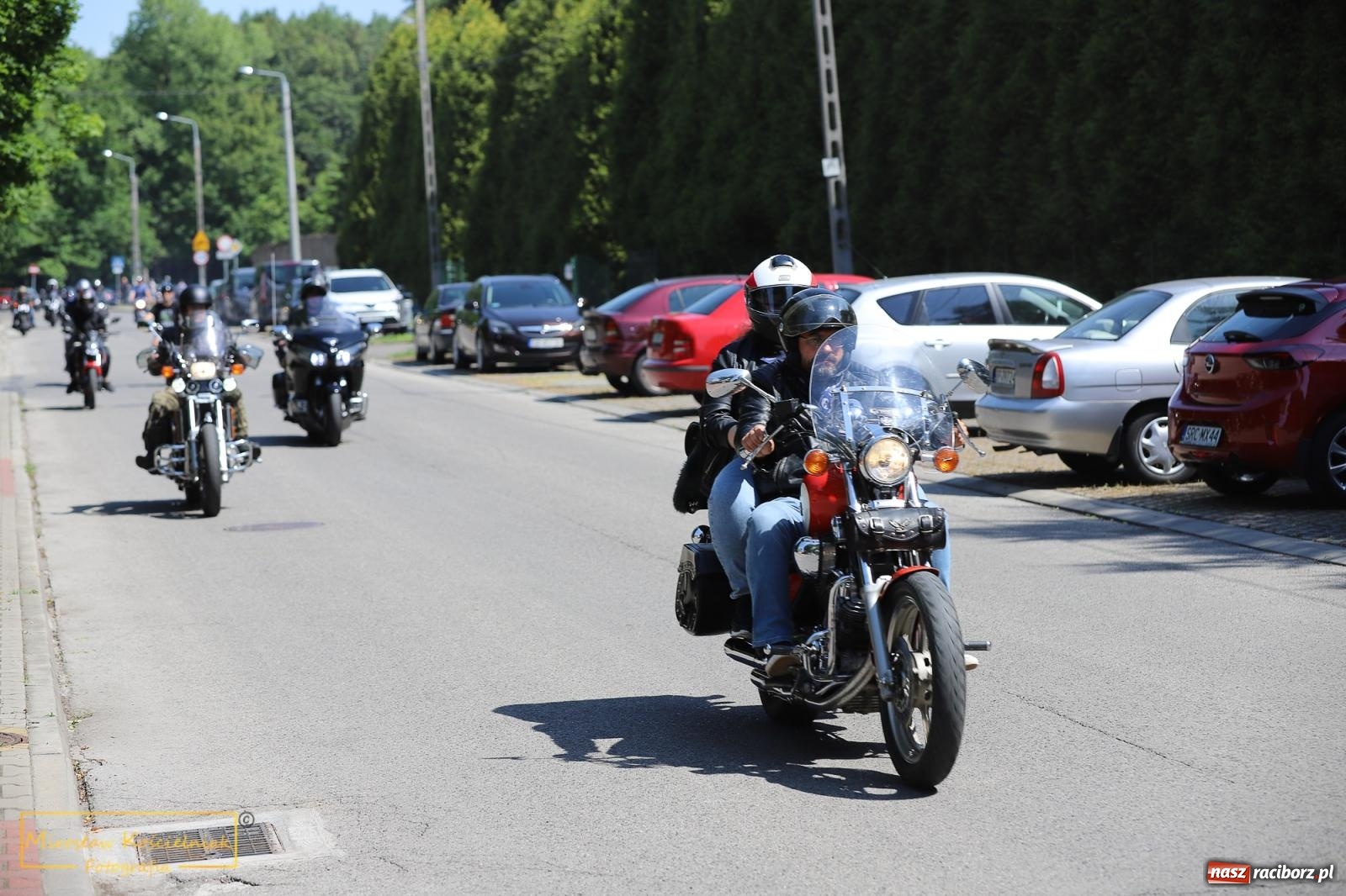 Zdjęcie w galerii na portalu naszraciborz.pl: Wojowie na jednośladach, czyli I Spotkanie Motocyklowe w Raciborskim Grodzie wiadomości z regionu