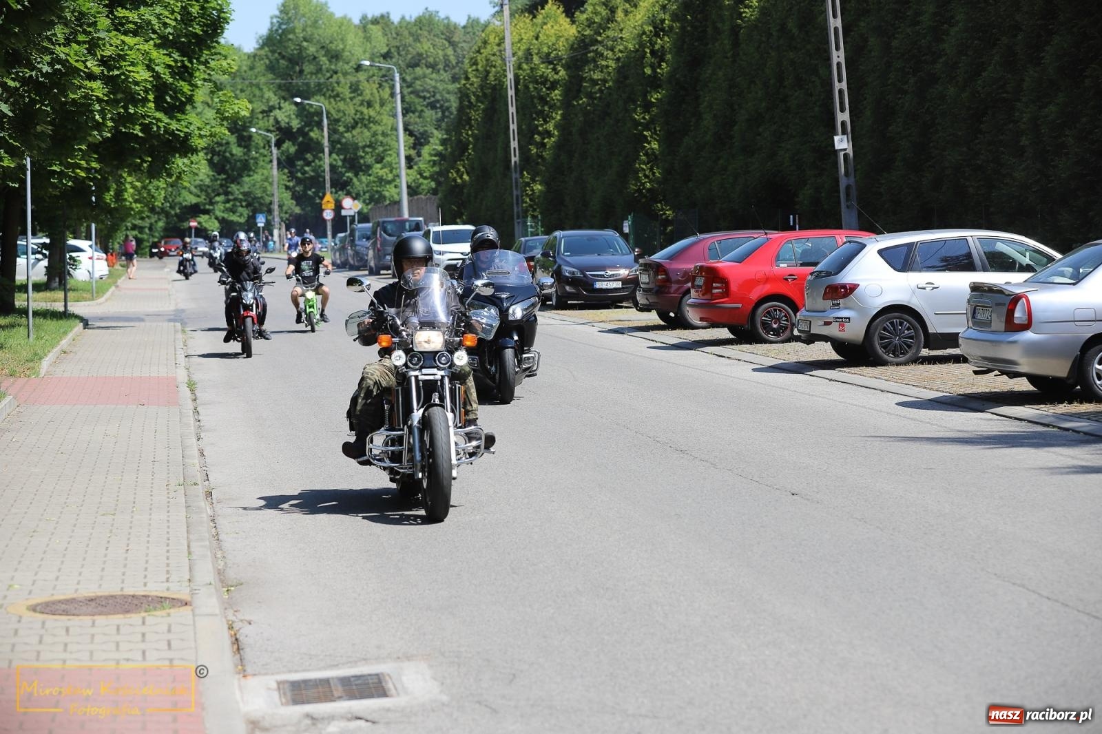 Zdjęcie w galerii na portalu naszraciborz.pl: Wojowie na jednośladach, czyli I Spotkanie Motocyklowe w Raciborskim Grodzie wiadomości z regionu