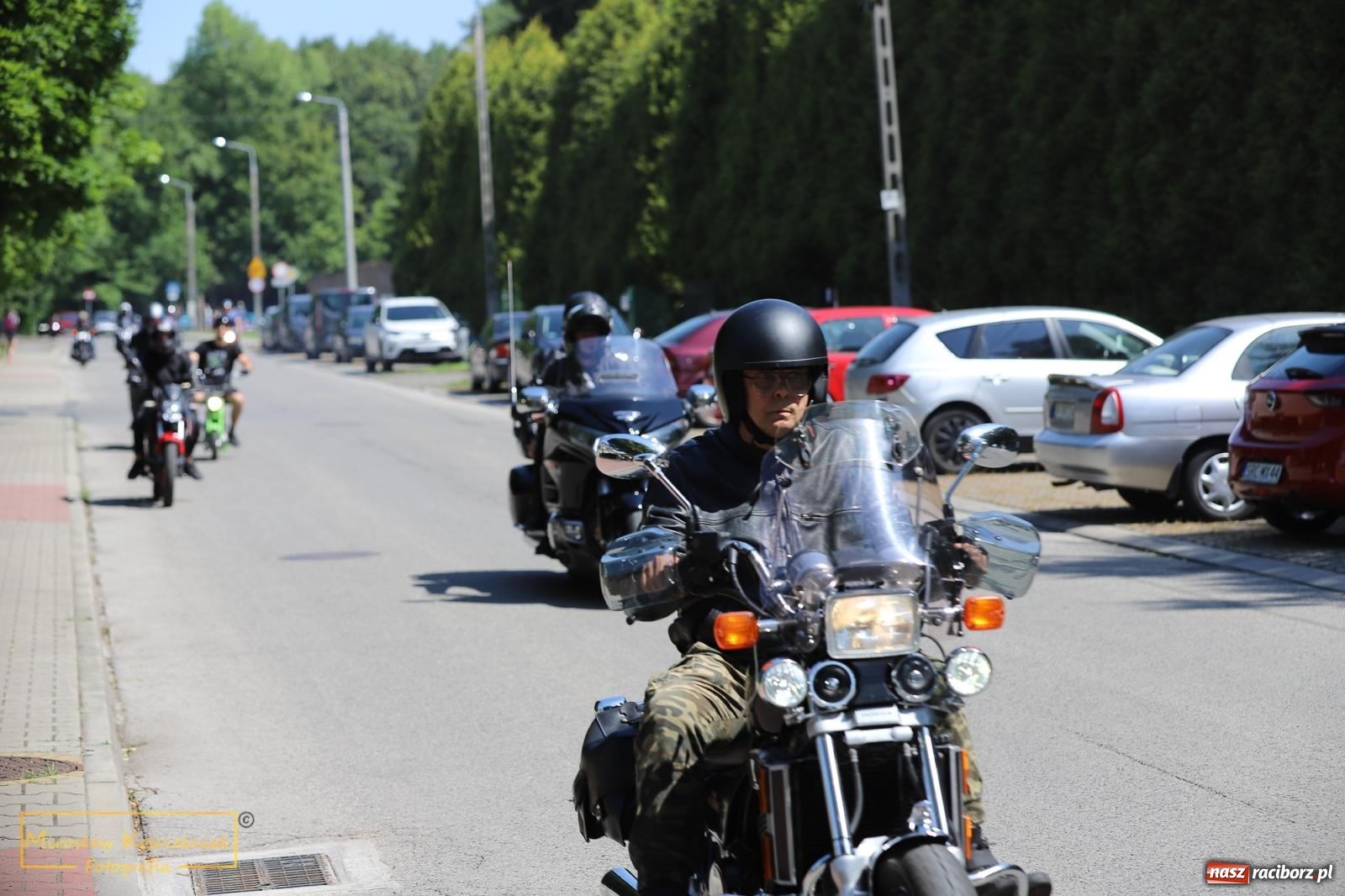 Zdjęcie w galerii na portalu naszraciborz.pl: Wojowie na jednośladach, czyli I Spotkanie Motocyklowe w Raciborskim Grodzie wiadomości z regionu