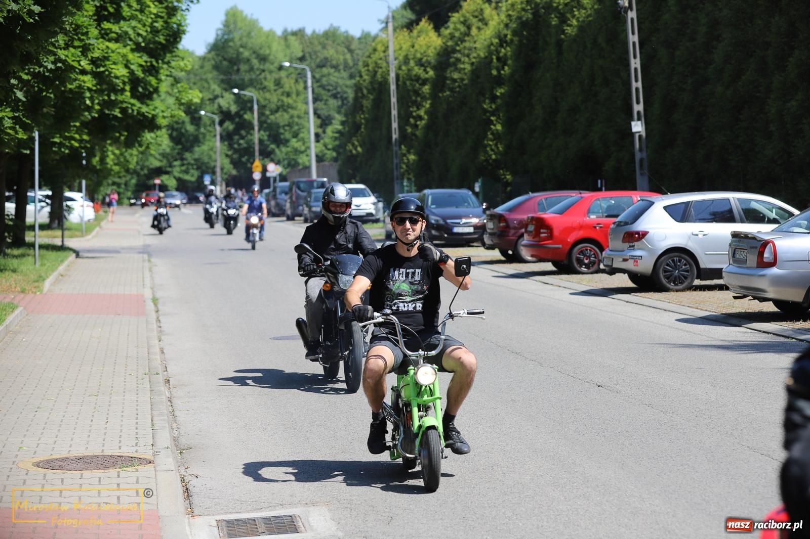 Zdjęcie w galerii na portalu naszraciborz.pl: Wojowie na jednośladach, czyli I Spotkanie Motocyklowe w Raciborskim Grodzie wiadomości z regionu