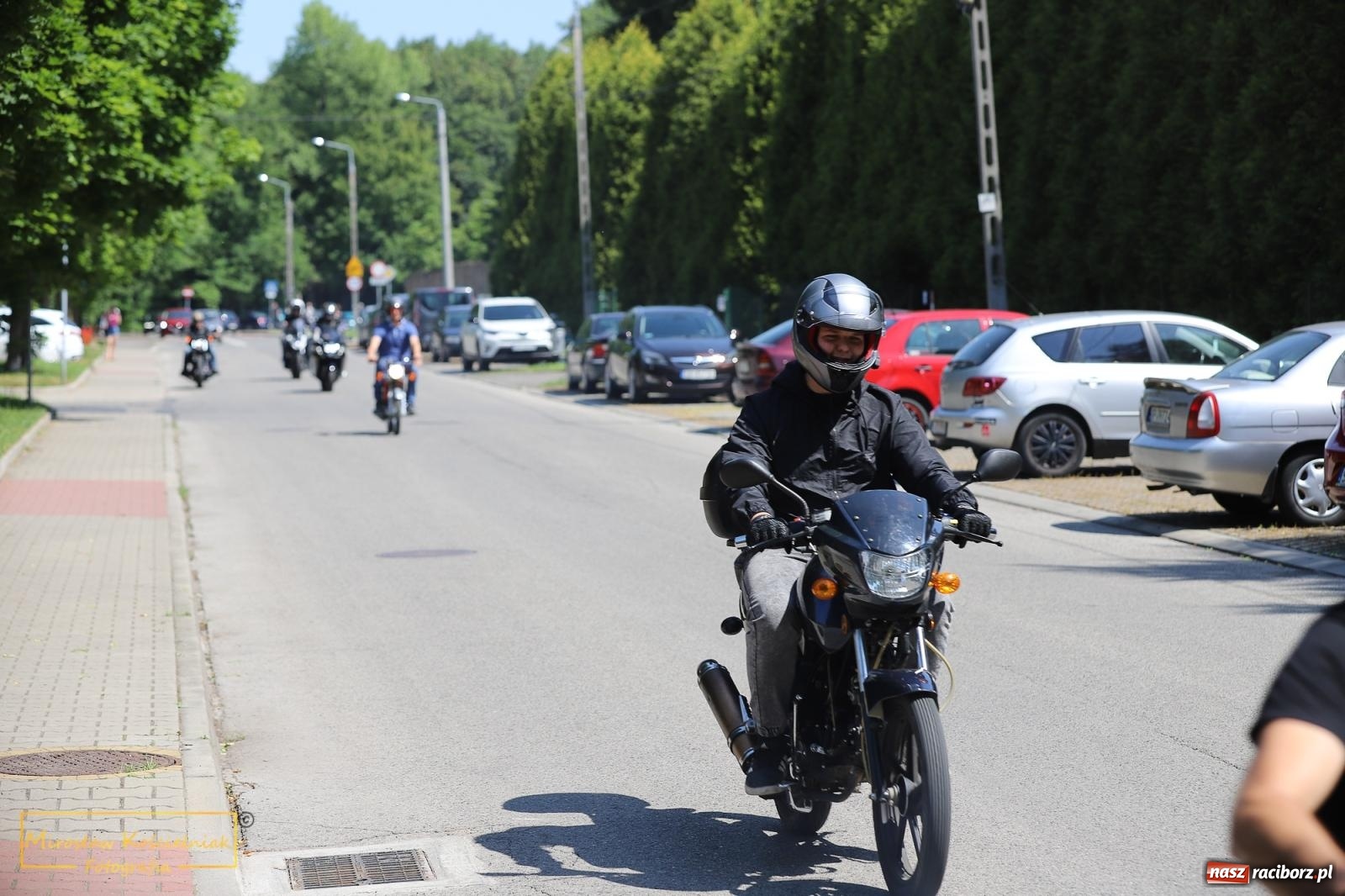 Zdjęcie w galerii na portalu naszraciborz.pl: Wojowie na jednośladach, czyli I Spotkanie Motocyklowe w Raciborskim Grodzie wiadomości z regionu