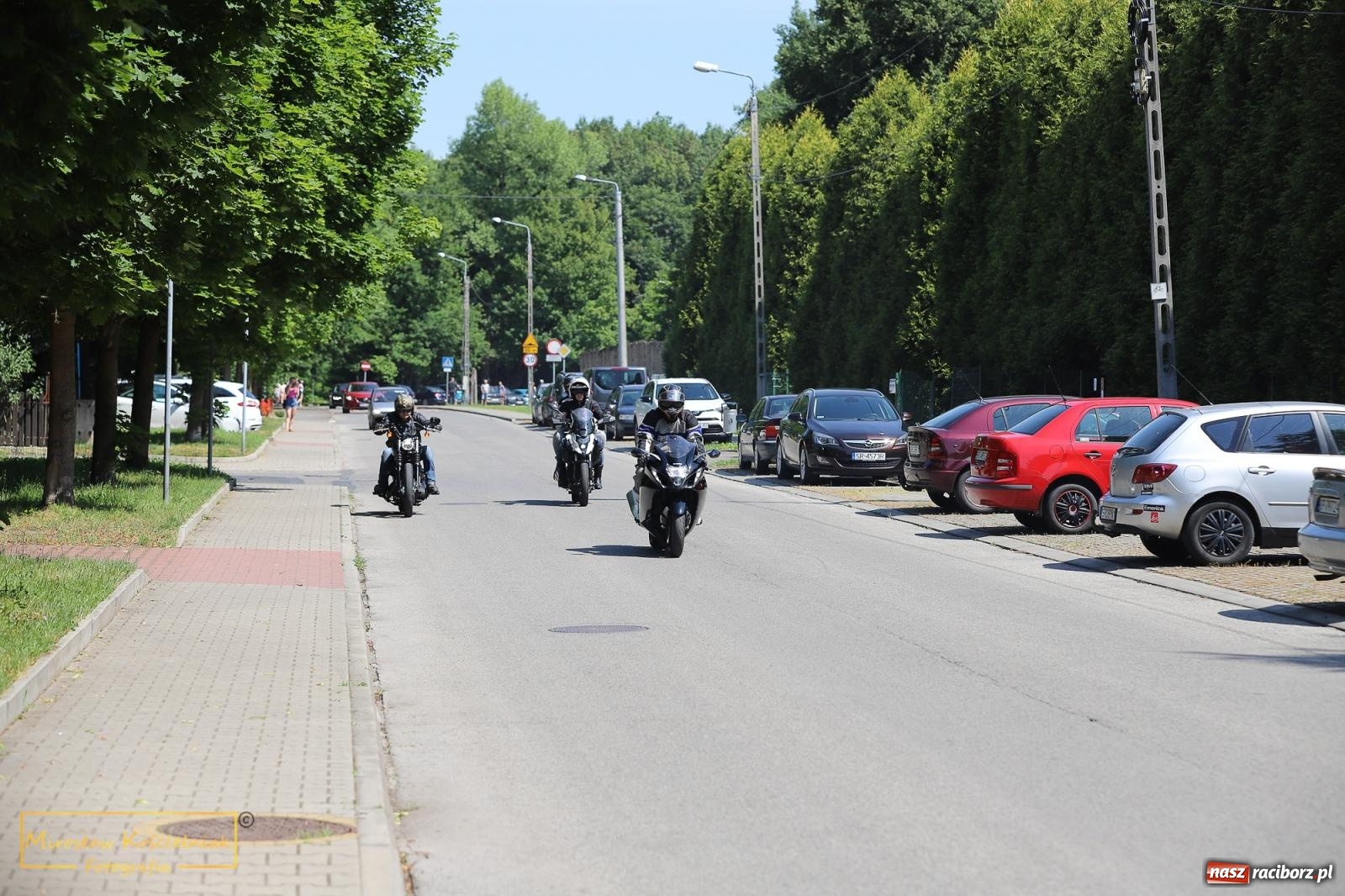 Zdjęcie w galerii na portalu naszraciborz.pl: Wojowie na jednośladach, czyli I Spotkanie Motocyklowe w Raciborskim Grodzie wiadomości z regionu