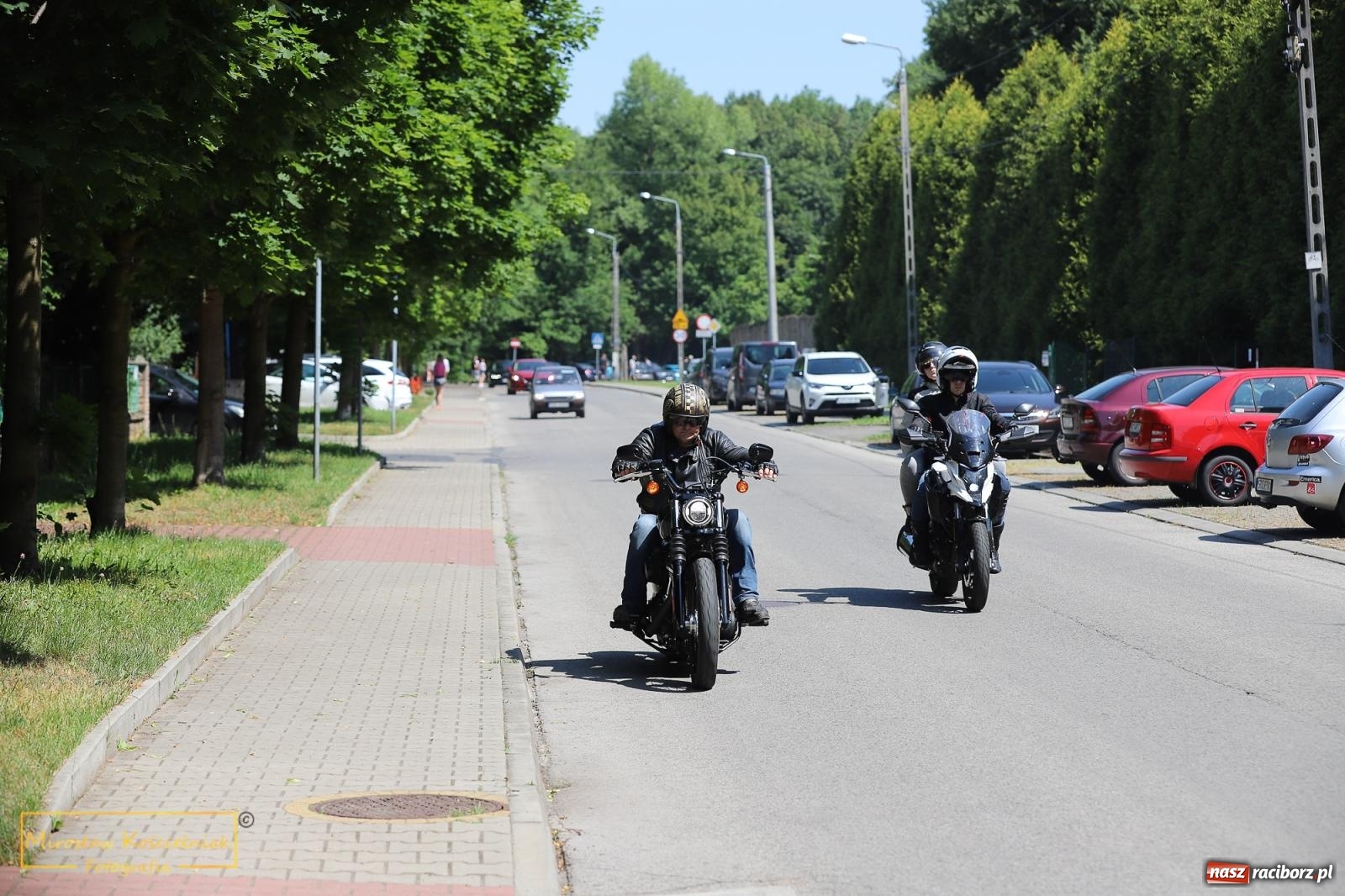 Zdjęcie w galerii na portalu naszraciborz.pl: Wojowie na jednośladach, czyli I Spotkanie Motocyklowe w Raciborskim Grodzie wiadomości z regionu