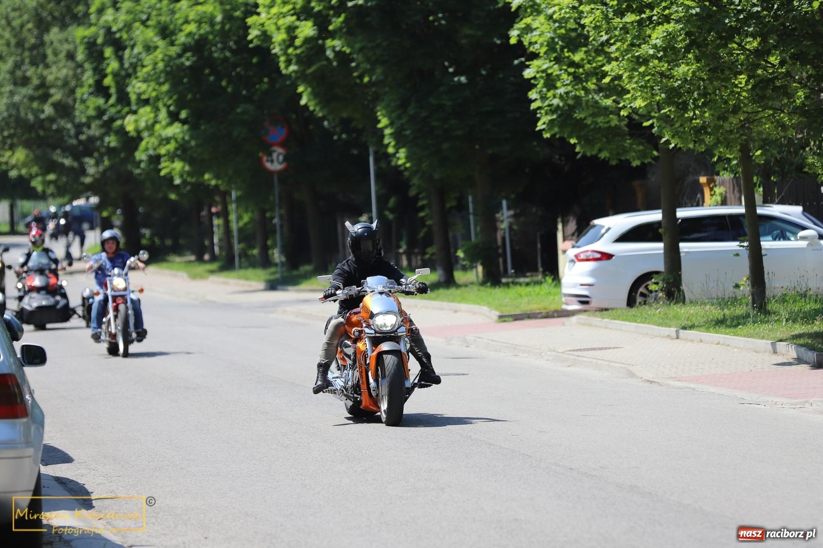 Zdjęcie w galerii na portalu naszraciborz.pl: Wojowie na jednośladach, czyli I Spotkanie Motocyklowe w Raciborskim Grodzie wiadomości z regionu
