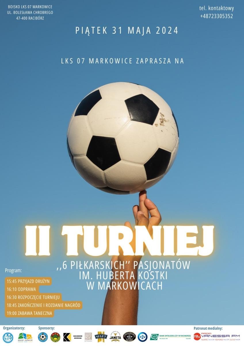 Zdjęcie w galerii na portalu naszraciborz.pl: VII Międzynarodowy Turniej Piłkarski im. Huberta Kostki w Markowicach wiadomości z regionu