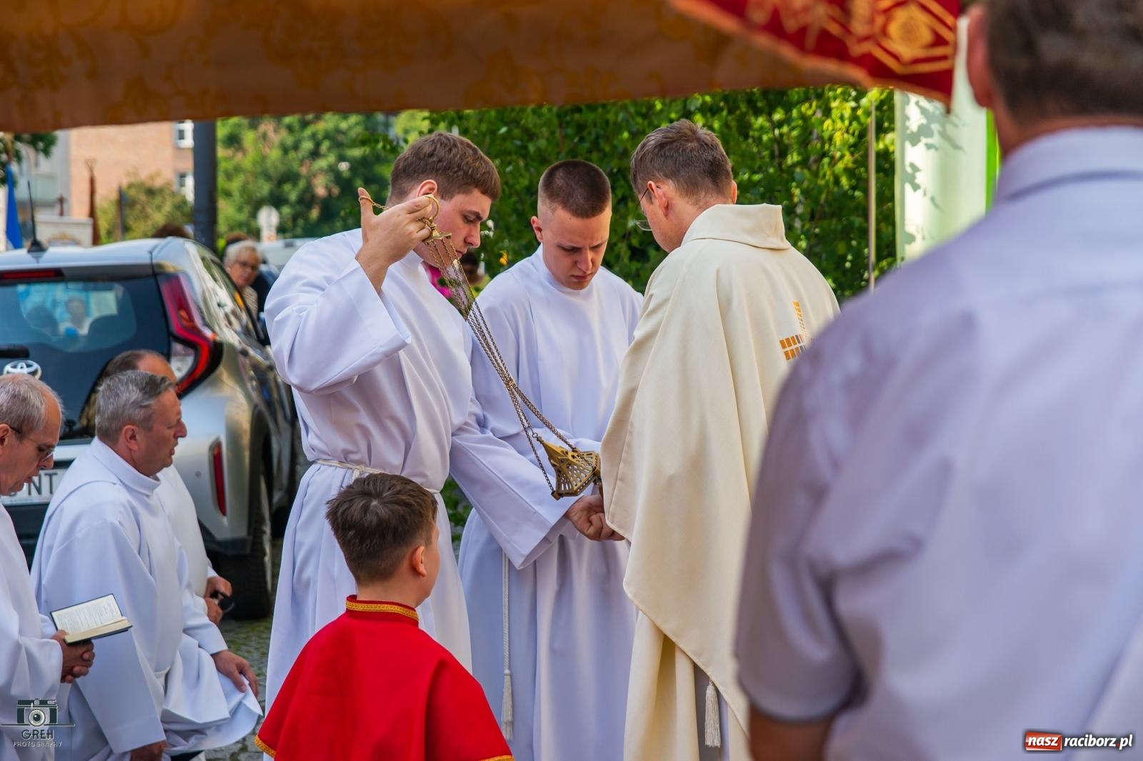 Zdjęcie w galerii na portalu naszraciborz.pl: Boże Ciało na raciborskim starym mieście [FOTO i WIDEO] wiadomości z regionu