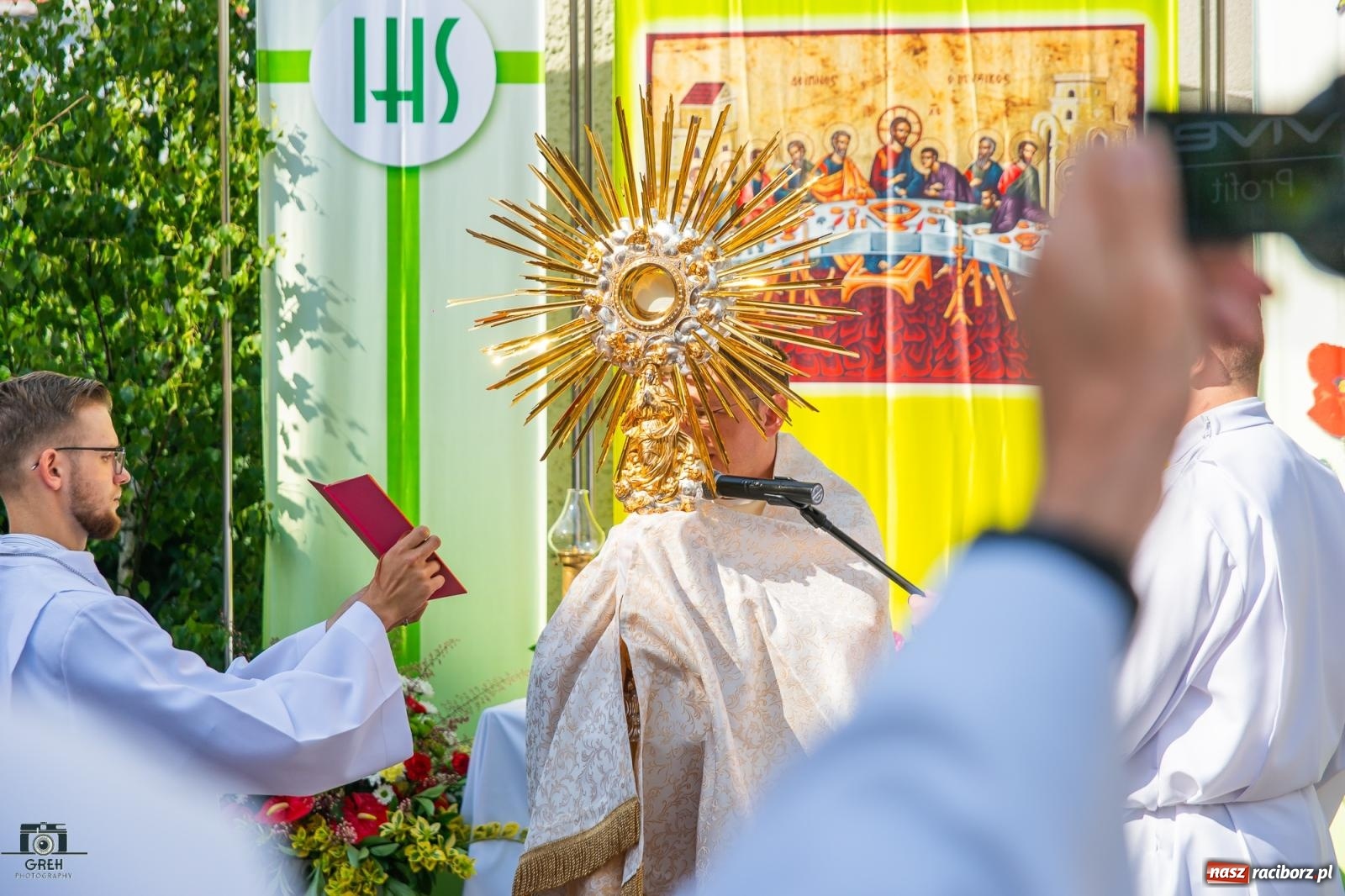 Zdjęcie w galerii na portalu naszraciborz.pl: Boże Ciało na raciborskim starym mieście [FOTO i WIDEO] wiadomości z regionu
