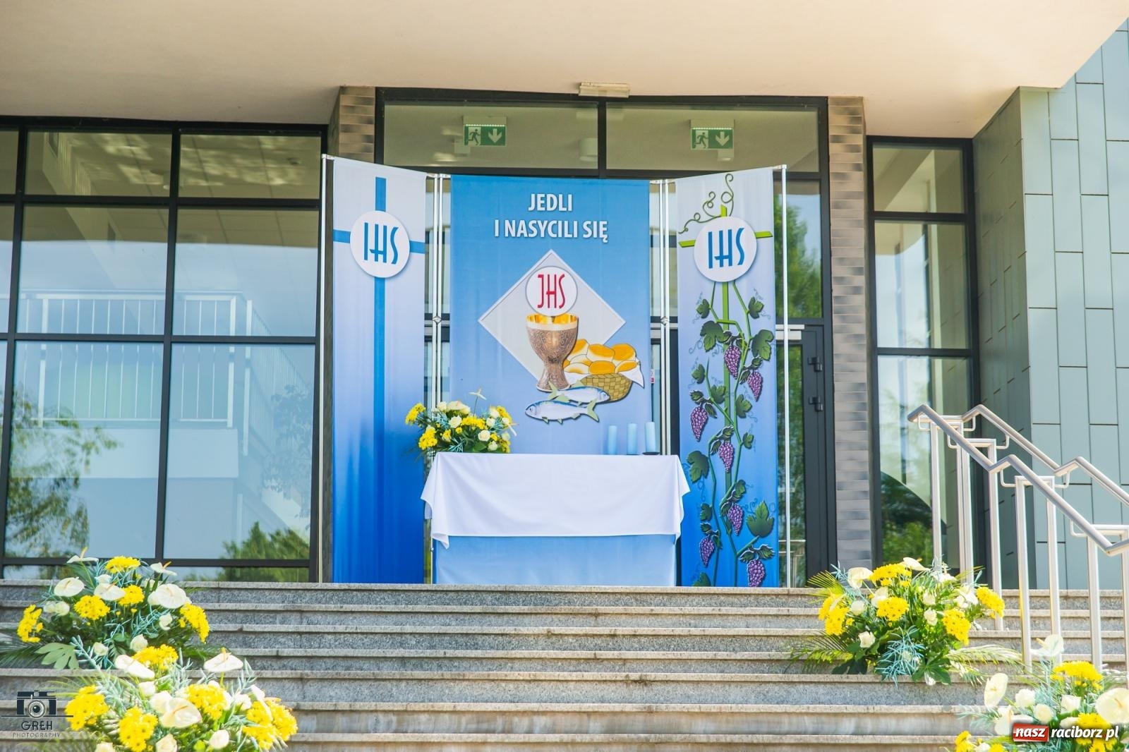 Zdjęcie w galerii na portalu naszraciborz.pl: Boże Ciało na raciborskim starym mieście [FOTO i WIDEO] wiadomości z regionu