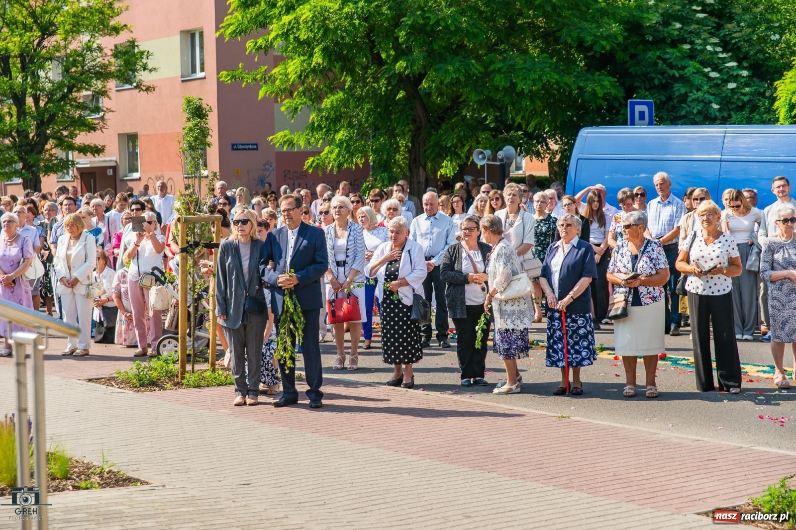 Zdjęcie w galerii na portalu naszraciborz.pl: Boże Ciało na raciborskim starym mieście [FOTO i WIDEO] wiadomości z regionu