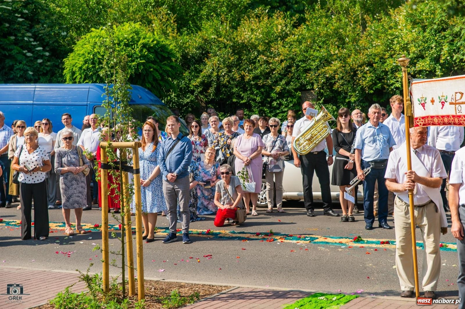 Zdjęcie w galerii na portalu naszraciborz.pl: Boże Ciało na raciborskim starym mieście [FOTO i WIDEO] wiadomości z regionu