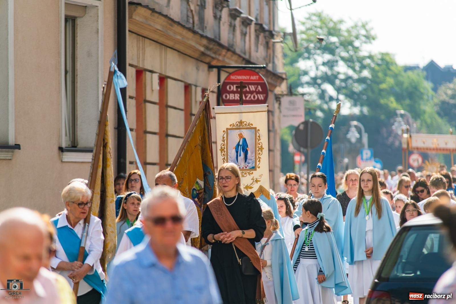 Zdjęcie w galerii na portalu naszraciborz.pl: Boże Ciało na raciborskim starym mieście [FOTO i WIDEO] wiadomości z regionu