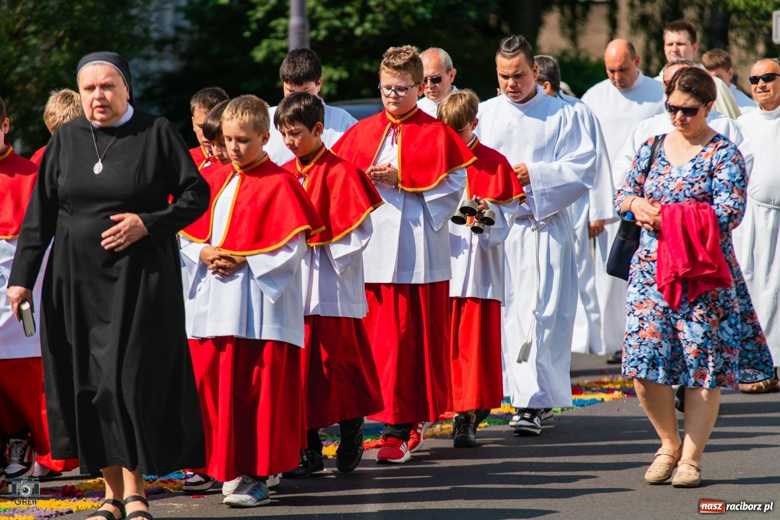 Zdjęcie w galerii na portalu naszraciborz.pl: Boże Ciało na raciborskim starym mieście [FOTO i WIDEO] wiadomości z regionu