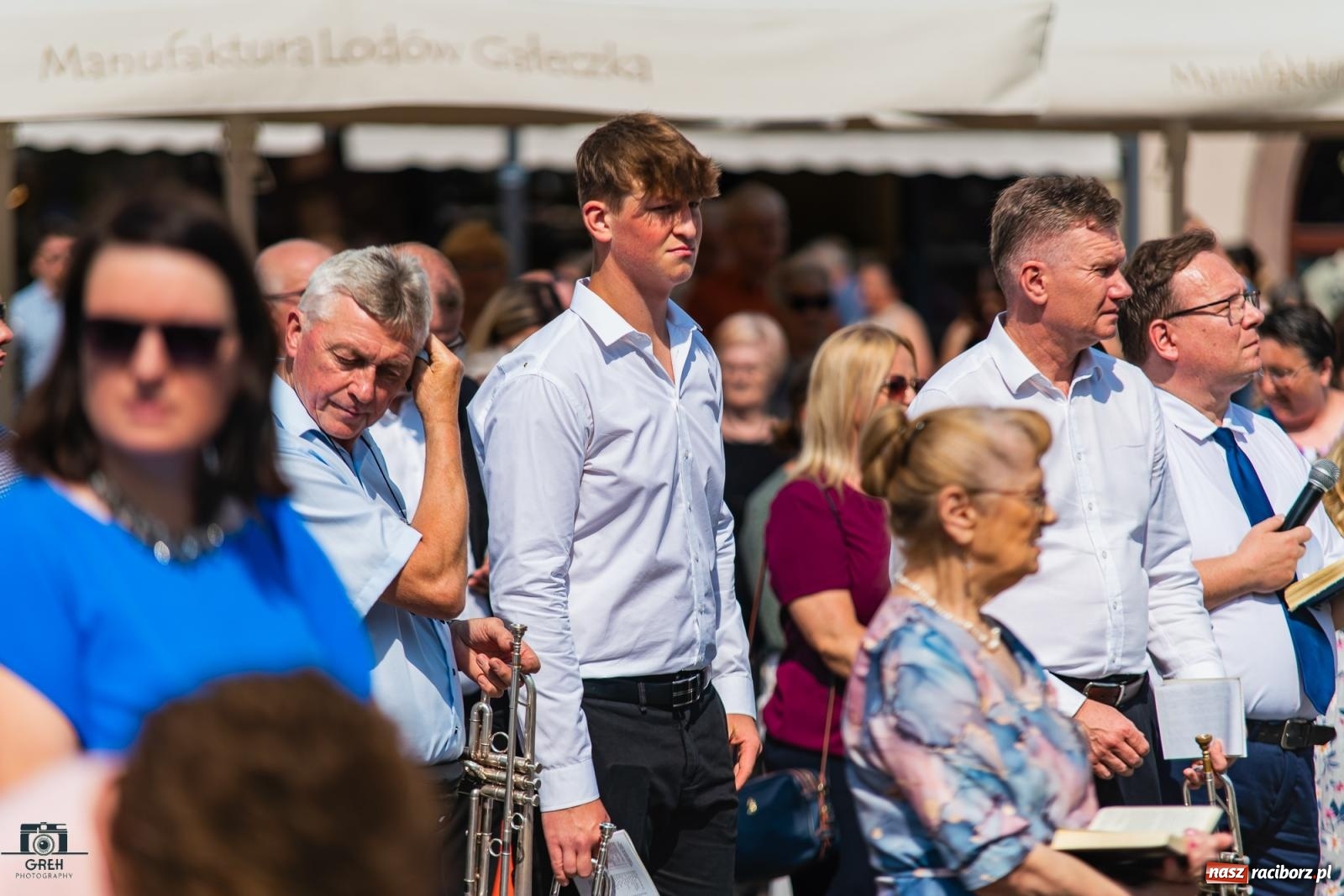 Zdjęcie w galerii na portalu naszraciborz.pl: Boże Ciało na raciborskim starym mieście [FOTO i WIDEO] wiadomości z regionu