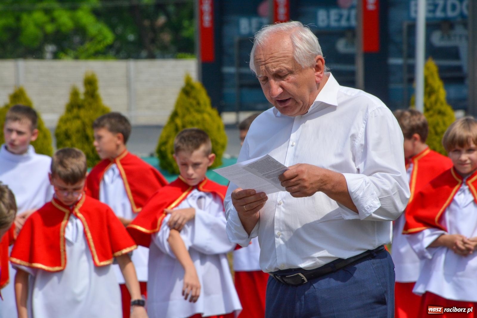 Zdjęcie w galerii na portalu naszraciborz.pl: Brzeskie Boże Ciało. Piękne śląskie akcenty [FOTO i WIDEO] wiadomości z regionu