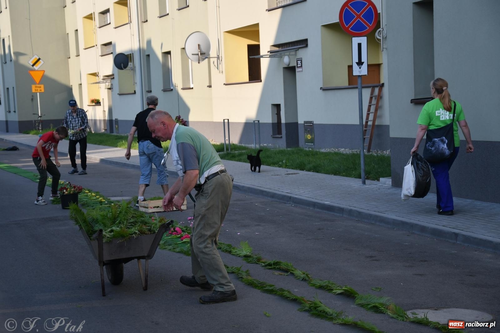 Zdjęcie w galerii na portalu naszraciborz.pl: To oni pięknie przystroili Nowe Zagrody i teren wokół kościoła Matki Bożej  wiadomości z regionu