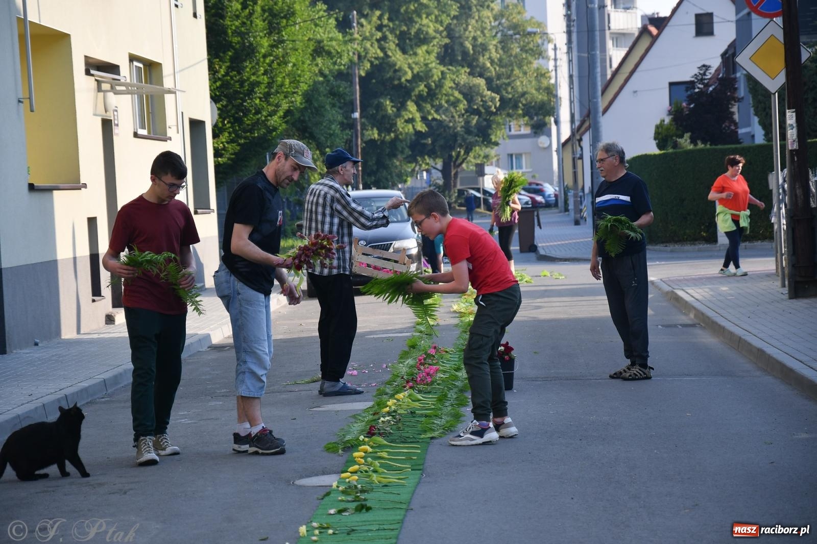 Zdjęcie w galerii na portalu naszraciborz.pl: To oni pięknie przystroili Nowe Zagrody i teren wokół kościoła Matki Bożej  wiadomości z regionu