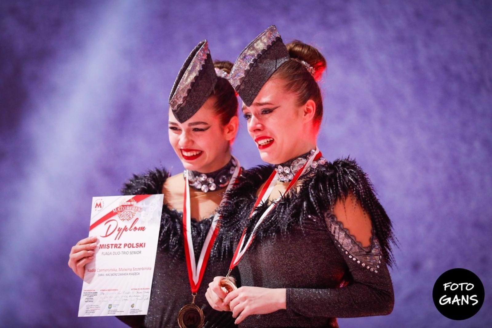 Zdjęcie w galerii na portalu naszraciborz.pl: Mażoretki ZARA 23 razy na podium Mistrzostw Polski wiadomości z regionu