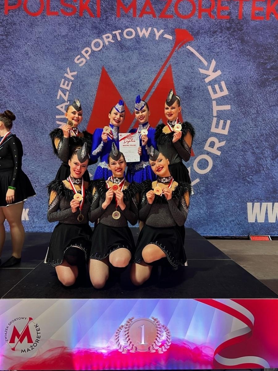 Zdjęcie w galerii na portalu naszraciborz.pl: Mażoretki ZARA 23 razy na podium Mistrzostw Polski wiadomości z regionu