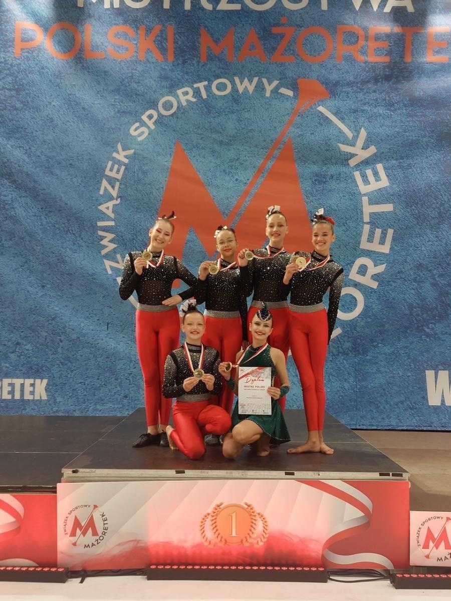 Zdjęcie w galerii na portalu naszraciborz.pl: Mażoretki ZARA 23 razy na podium Mistrzostw Polski wiadomości z regionu