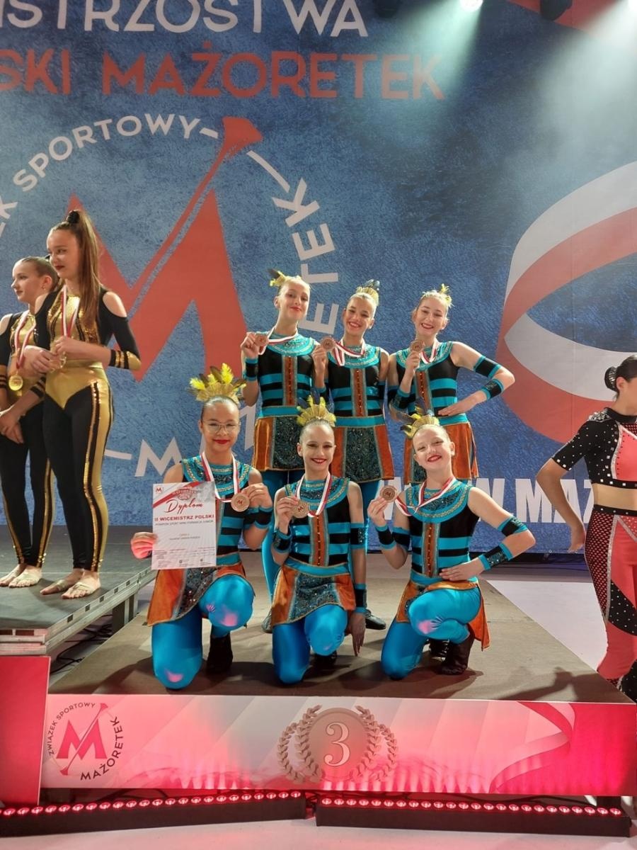 Zdjęcie w galerii na portalu naszraciborz.pl: Mażoretki ZARA 23 razy na podium Mistrzostw Polski wiadomości z regionu