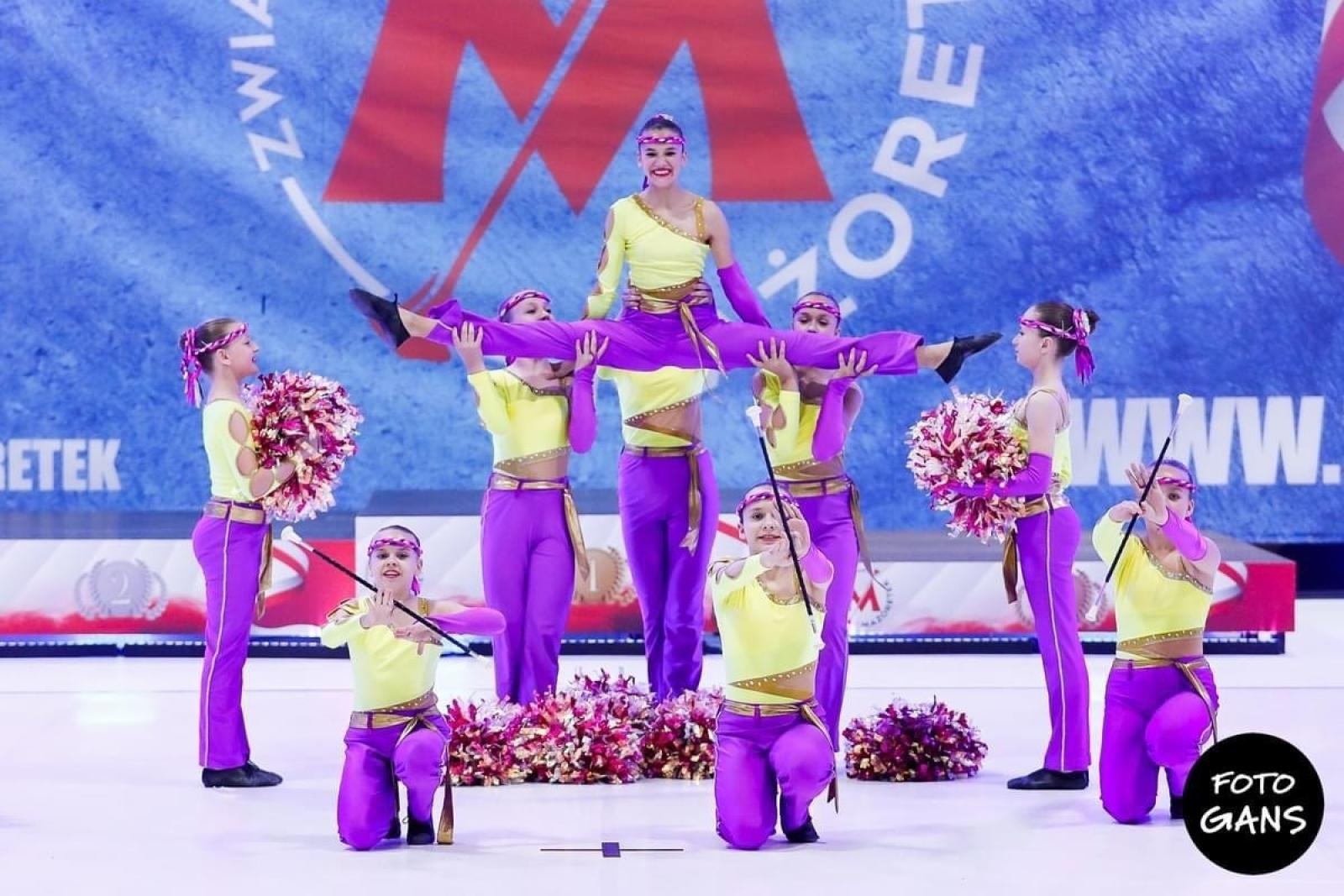 Zdjęcie w galerii na portalu naszraciborz.pl: Mażoretki ZARA 23 razy na podium Mistrzostw Polski wiadomości z regionu