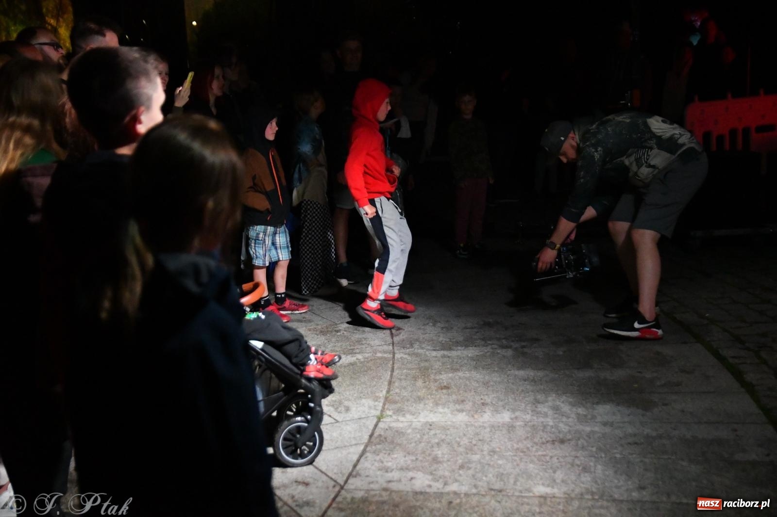 Zdjęcie w galerii na portalu naszraciborz.pl: Mikser, Skaza i świetlne miecze w parku im. Miasta Roth [FOTO i WIDEO] wiadomości z regionu