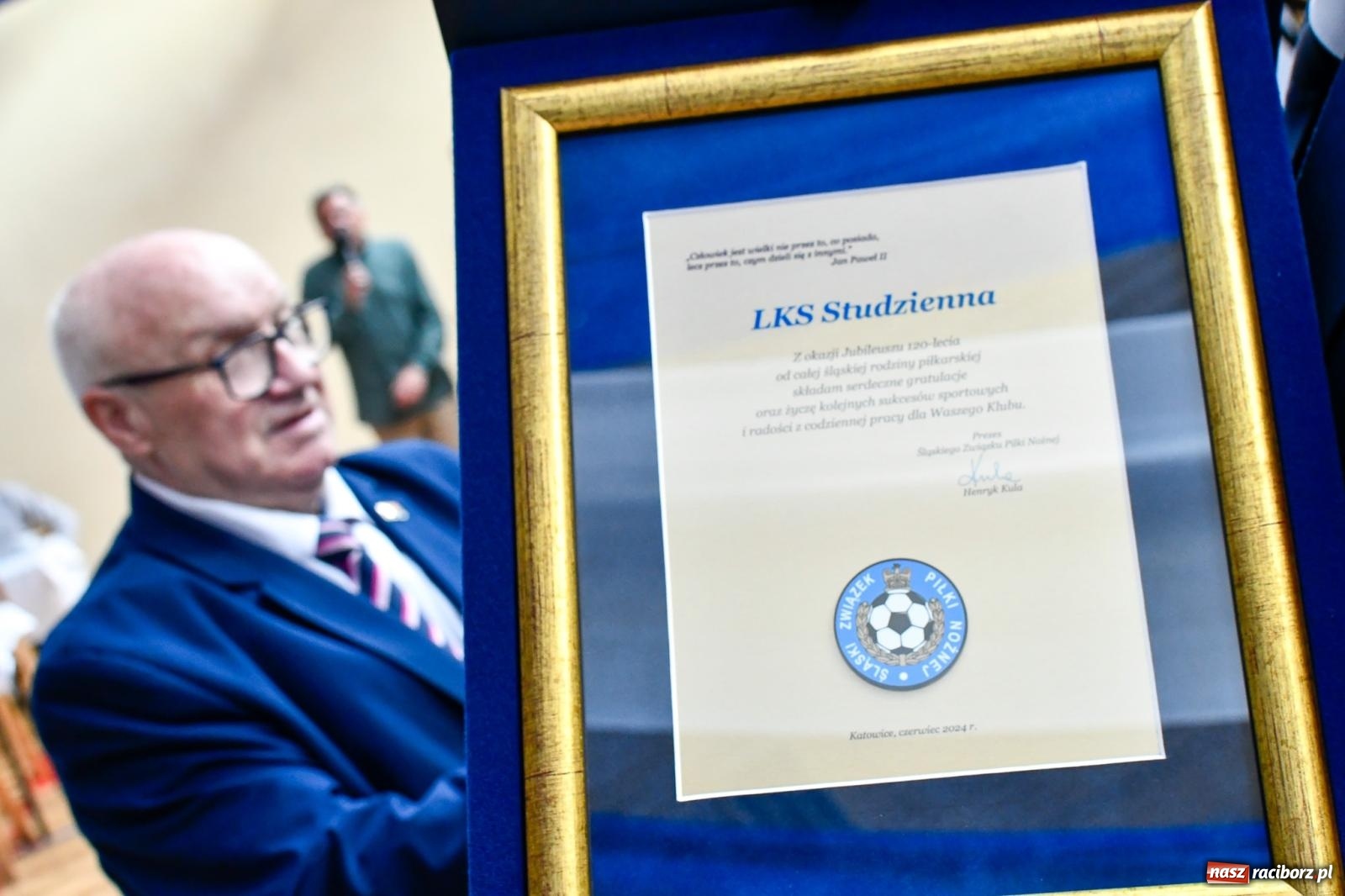 Zdjęcie w galerii na portalu naszraciborz.pl: LKS Studzienna świętuje 120-lecie. To najstarszy klub w regionie wiadomości z regionu